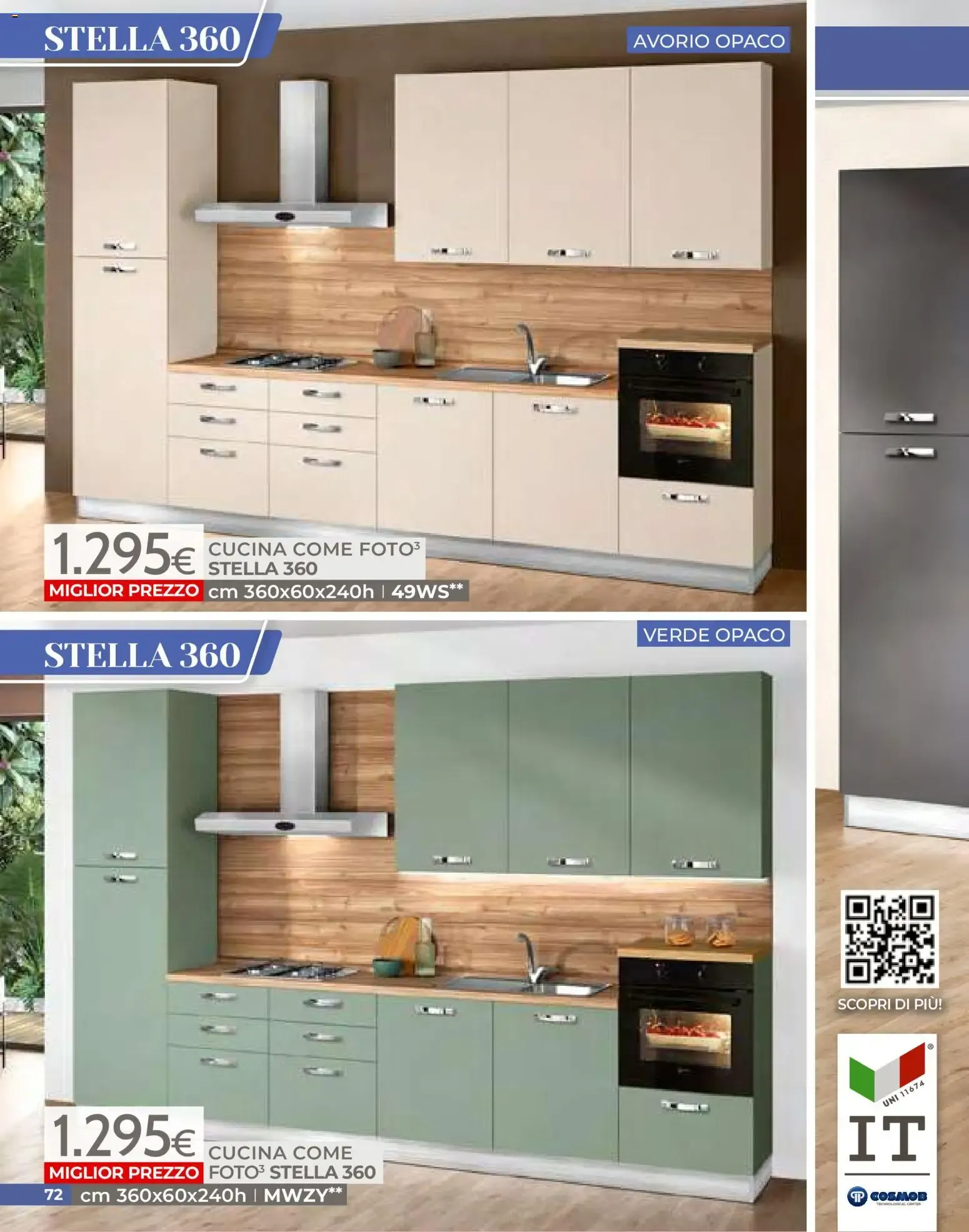 Mondo Convenienza - Speciale Cucine da 1 aprile a 30 giugno di 2026 - Pagina del volantino 72