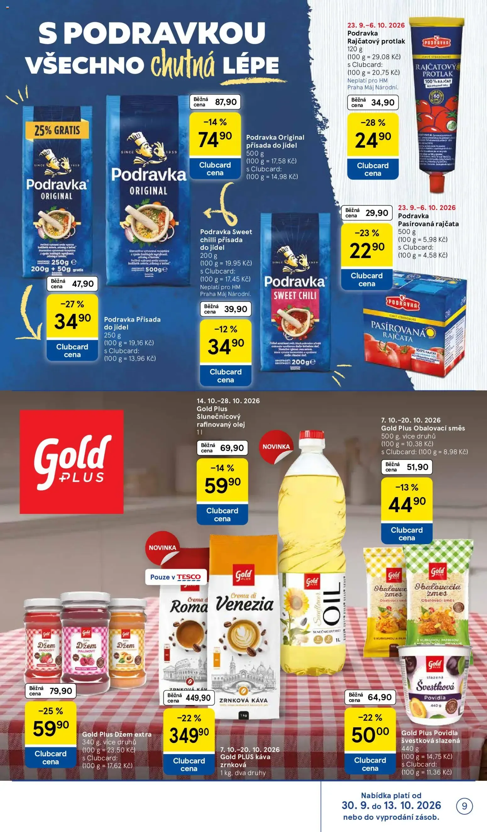 Tesco leták na tento + příští týden 30.09.2026 - 30. září 27. října 2026 - Page 9