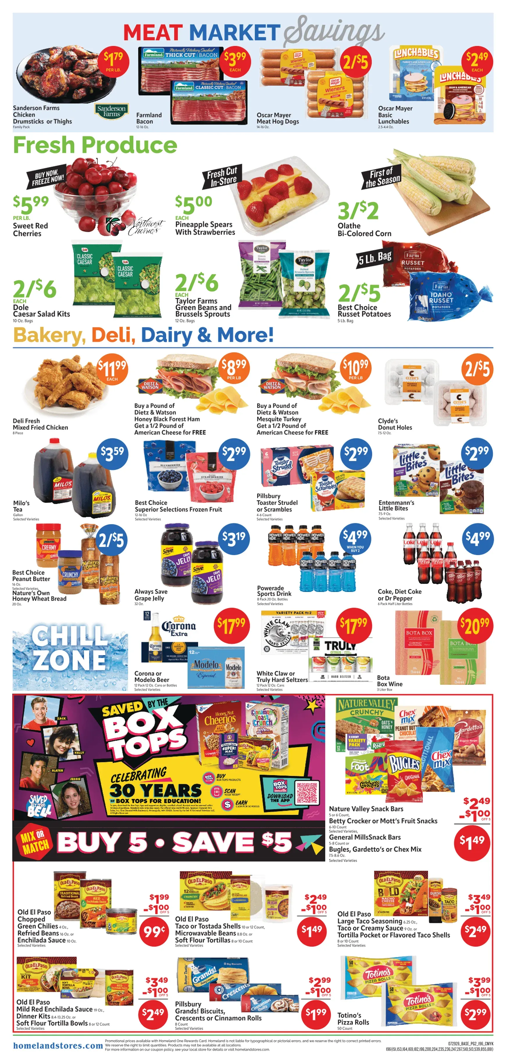 Weekly ad Current Homeland Stores leaflet valid from Wednesday 07/29/2026 to Tuesday 08/04/2026 from July 29 to August 4 2026 - Page 2