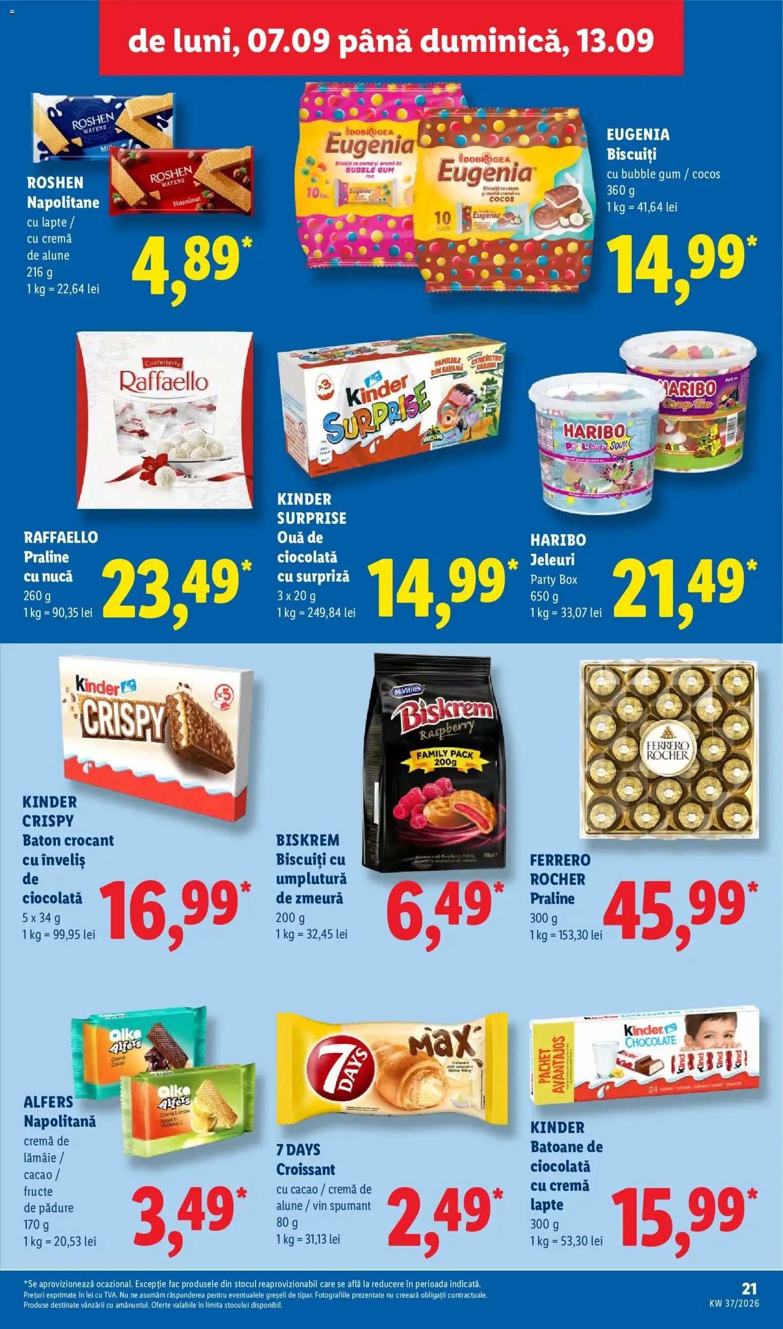 Catalog Catalog LIDL 07.09.2026 - Oferta și Revista online de la 7 septembrie până la 13 septembrie 2026 - Revista Pagina 21