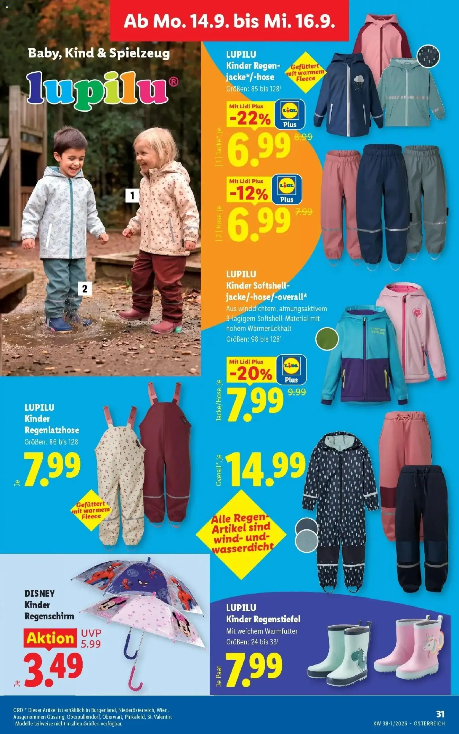 Lidl: Aktion semanal von 10. September bis 12. September 2026 - Flugblätt seite 38
