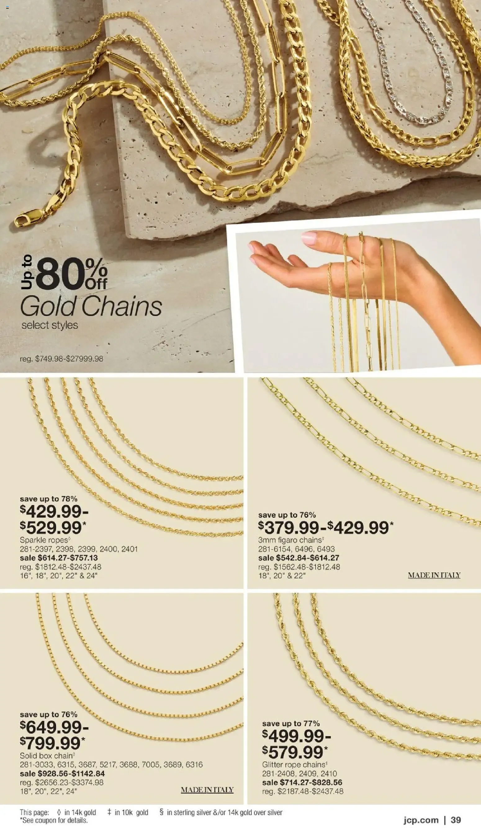 Weekly ad JCPenney Billion Dollar Jewelry Sale from September 3 to September 20 2026 - Page 38