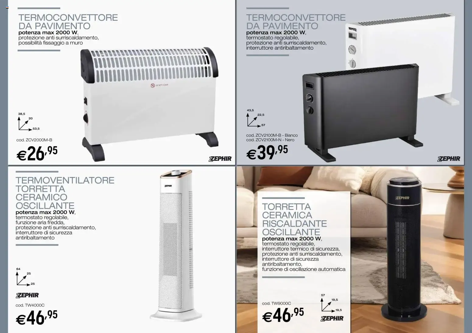 Stufe Elettriche - Termoconvettore da pavimento Zephir da 11 settembre a 28 febbraio di 2027 - Pagina del volantino 4
