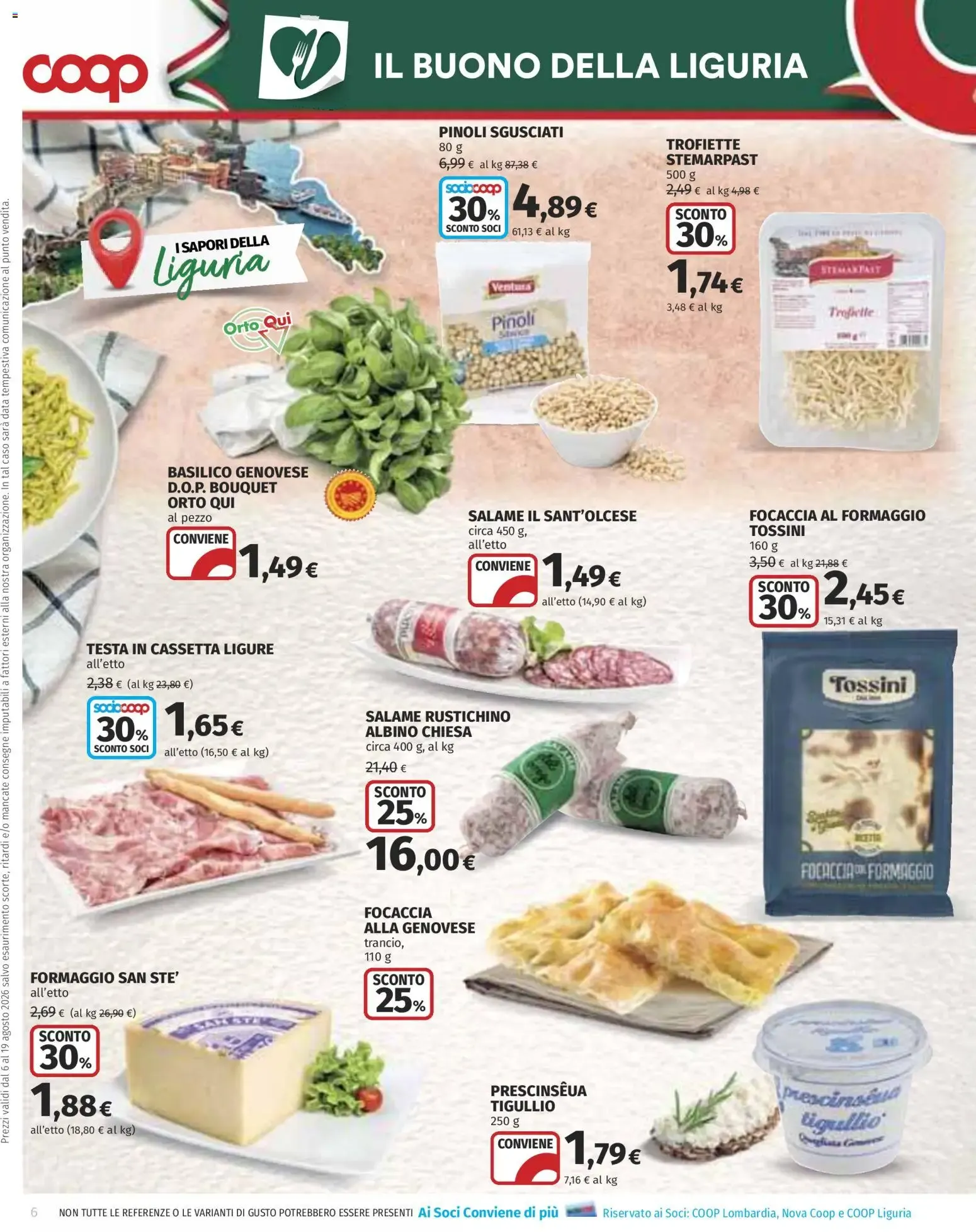 RISPARMIO da 6 agosto a 19 agosto di 2026 - Pagina del volantino 6