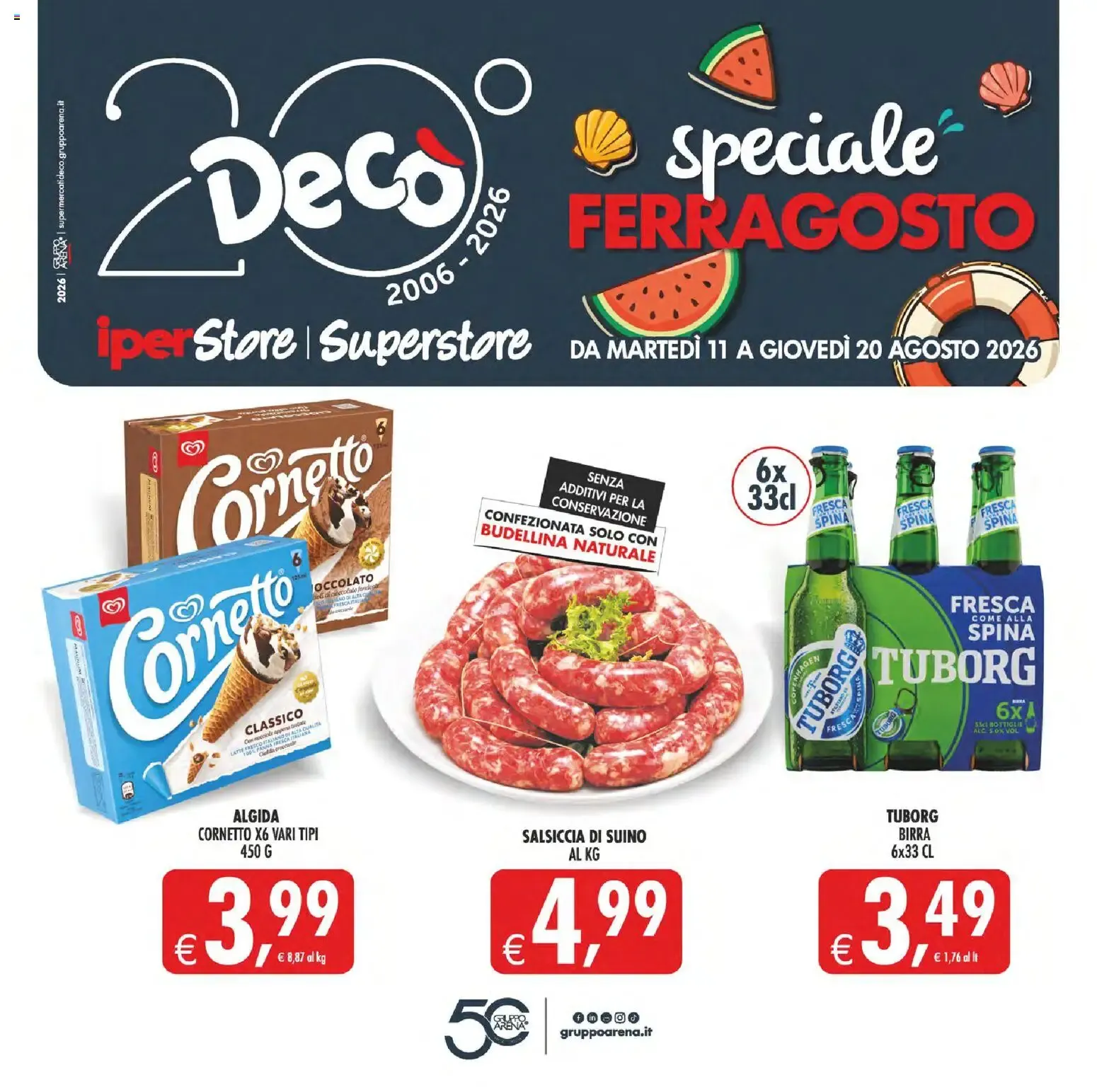 Decò Speciale Ferragosto da 11 agosto a 20 agosto di 2026 - Pagina del volantino 1