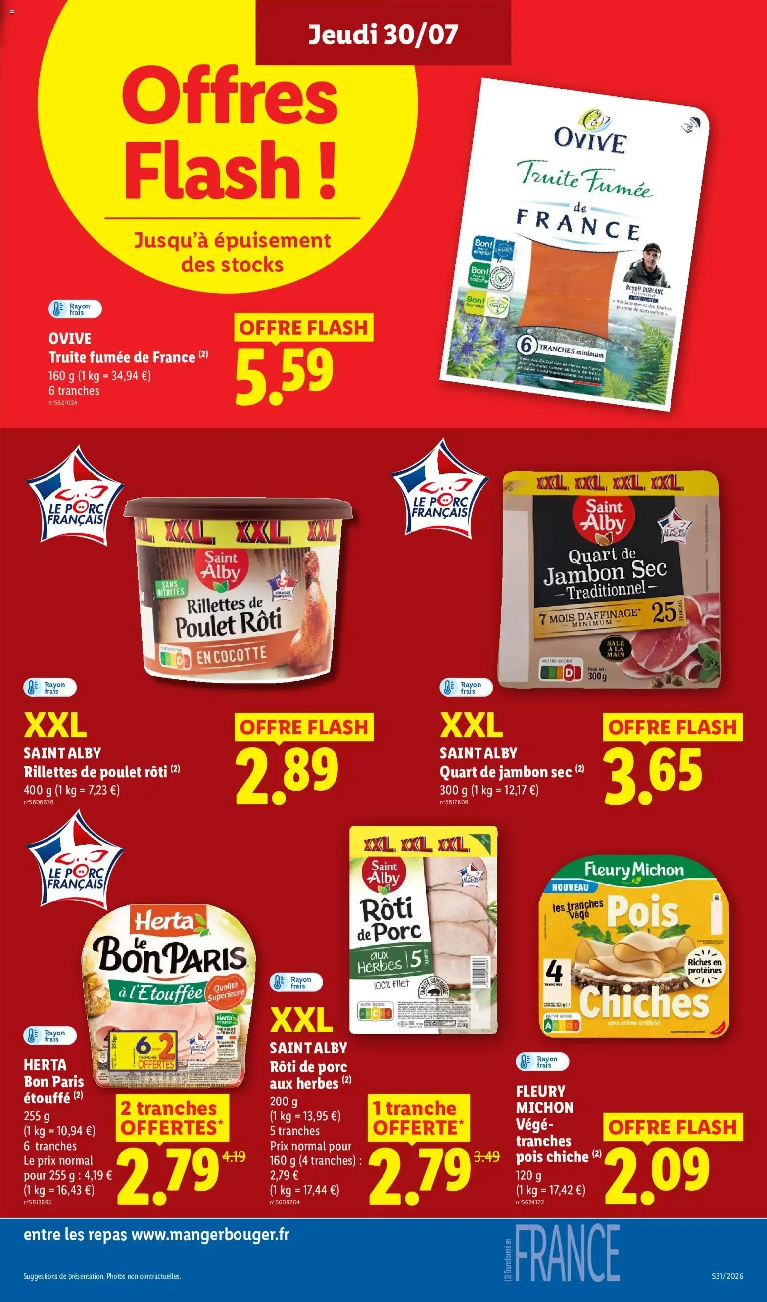 LIDL L'été des Marques du 30 juillet au 5 août 2026 - Catalogue page 19