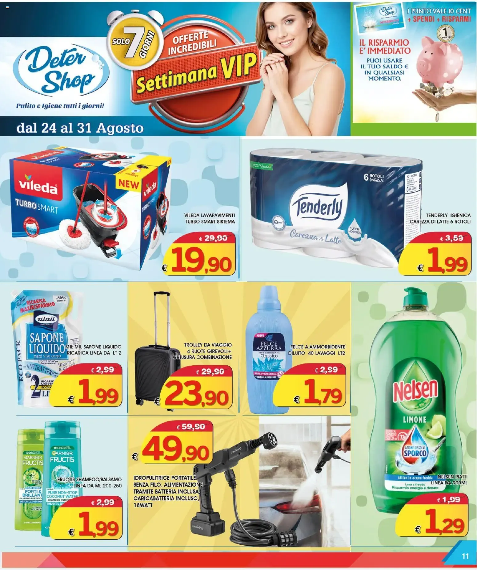 Deter Shop volantino dal 01/08/2026 - online Offerte da 1 agosto a 31 agosto di 2026 - Pagina del volantino 11