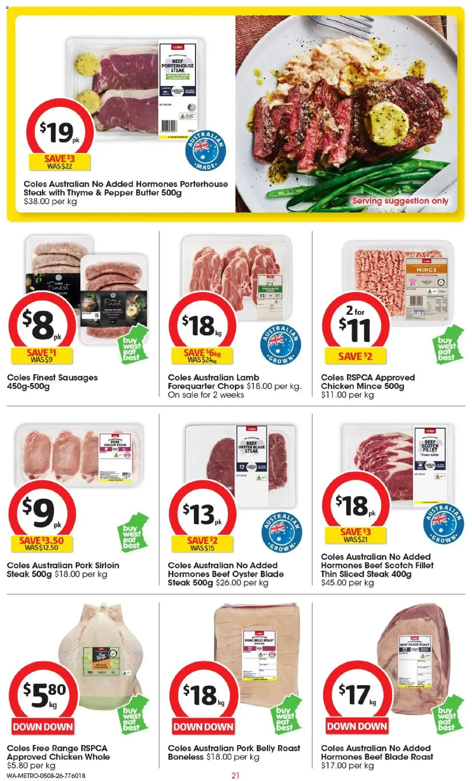 Coles catalogue valid from 05/08/2026 > Online Australia - Catalogue valid from 5 August to 11 August 2026 - page 21