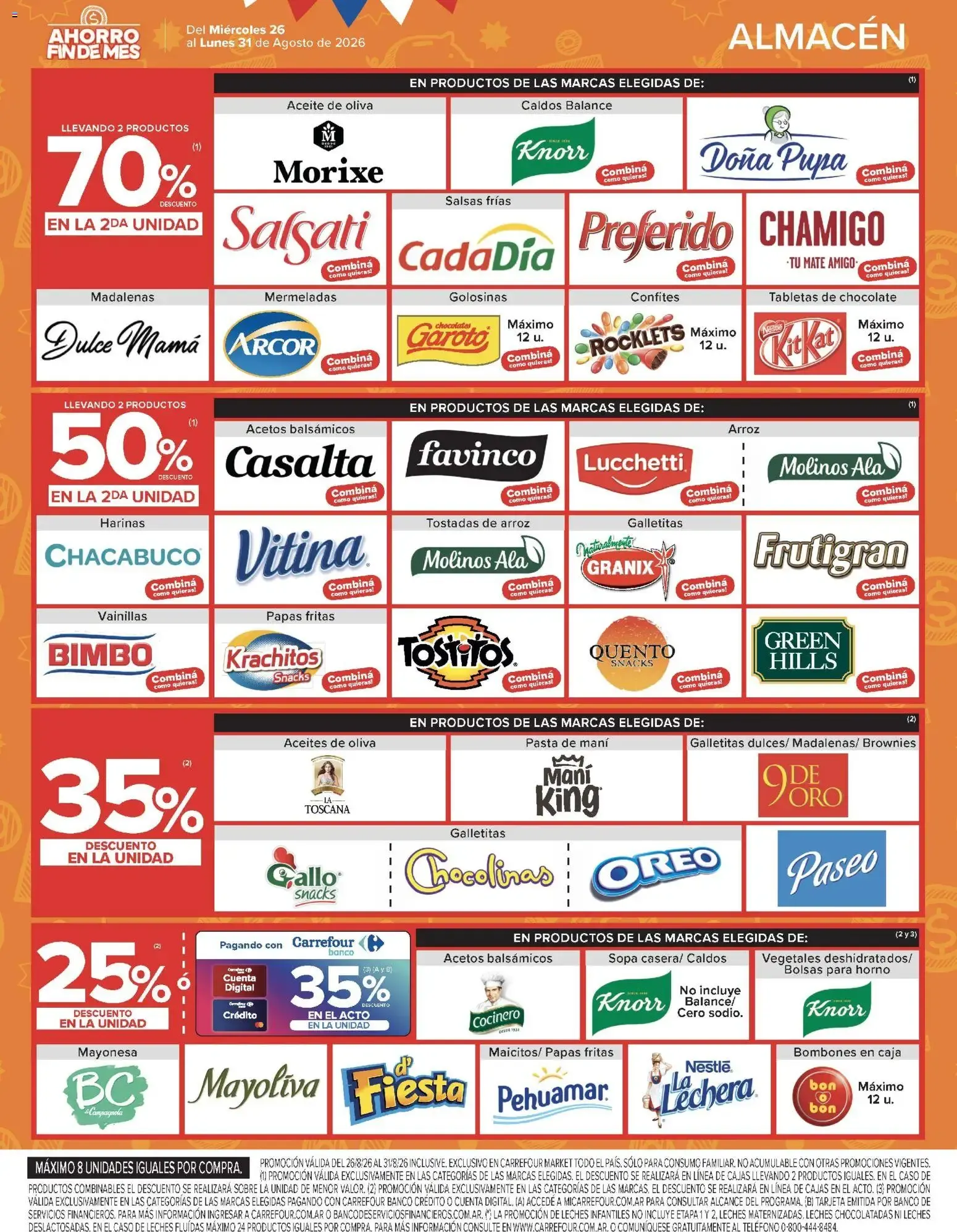 Ofertas de Carrefour ofertas || del 26/08/2026 - 31/08/2026 || Promociones 26 de agosto al 31 de agosto 2026 - Página 42 del catálogo