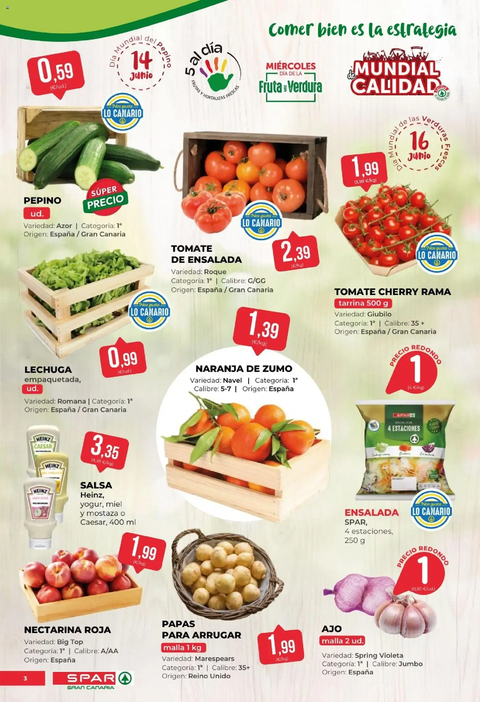 Catálogo de Spar folleto 12/06/2026 - 25/06/2026 12 de junio al 25 de junio 2026 - Página 3