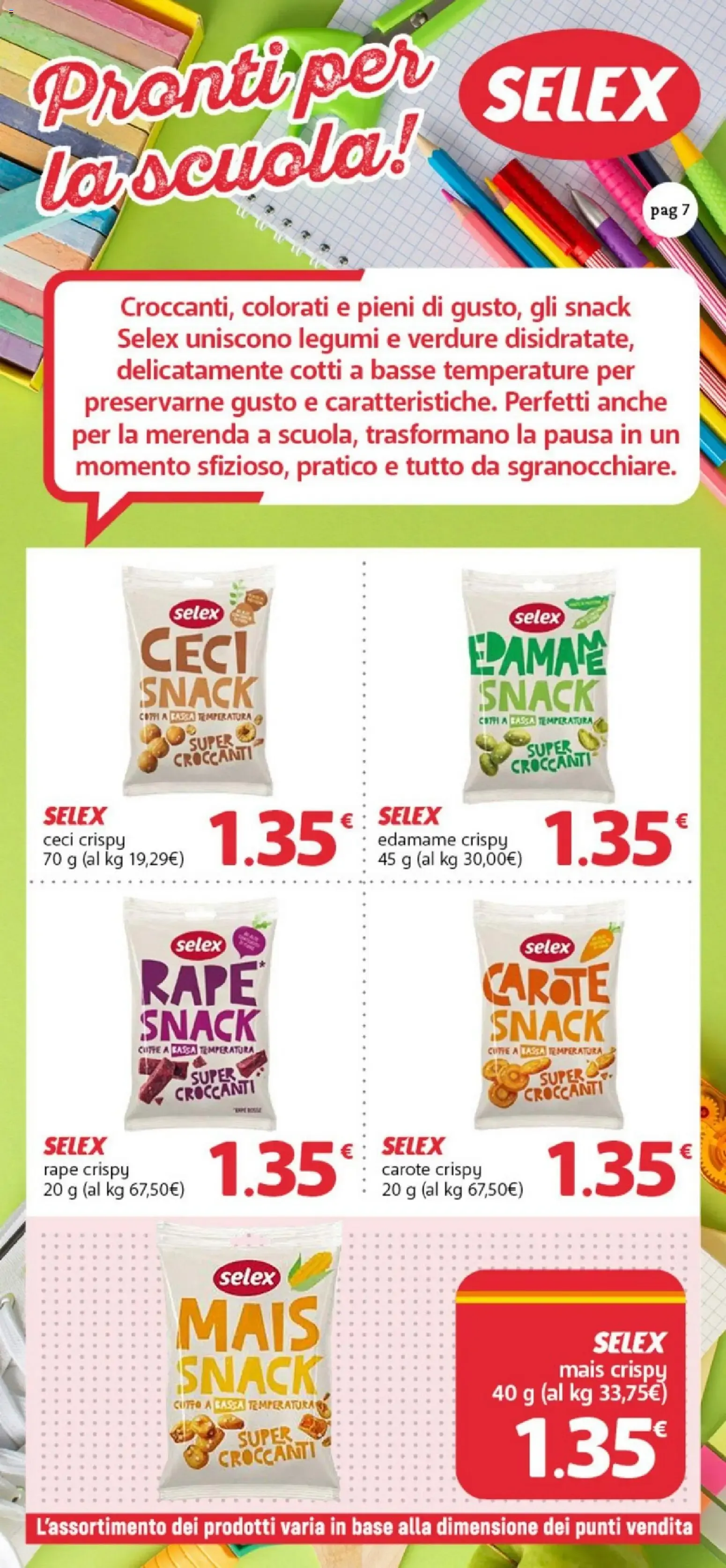 DOK Famila Supermercati - Pronti per la scuola! da 11 settembre a 30 settembre di 2026 - Pagina del volantino 7