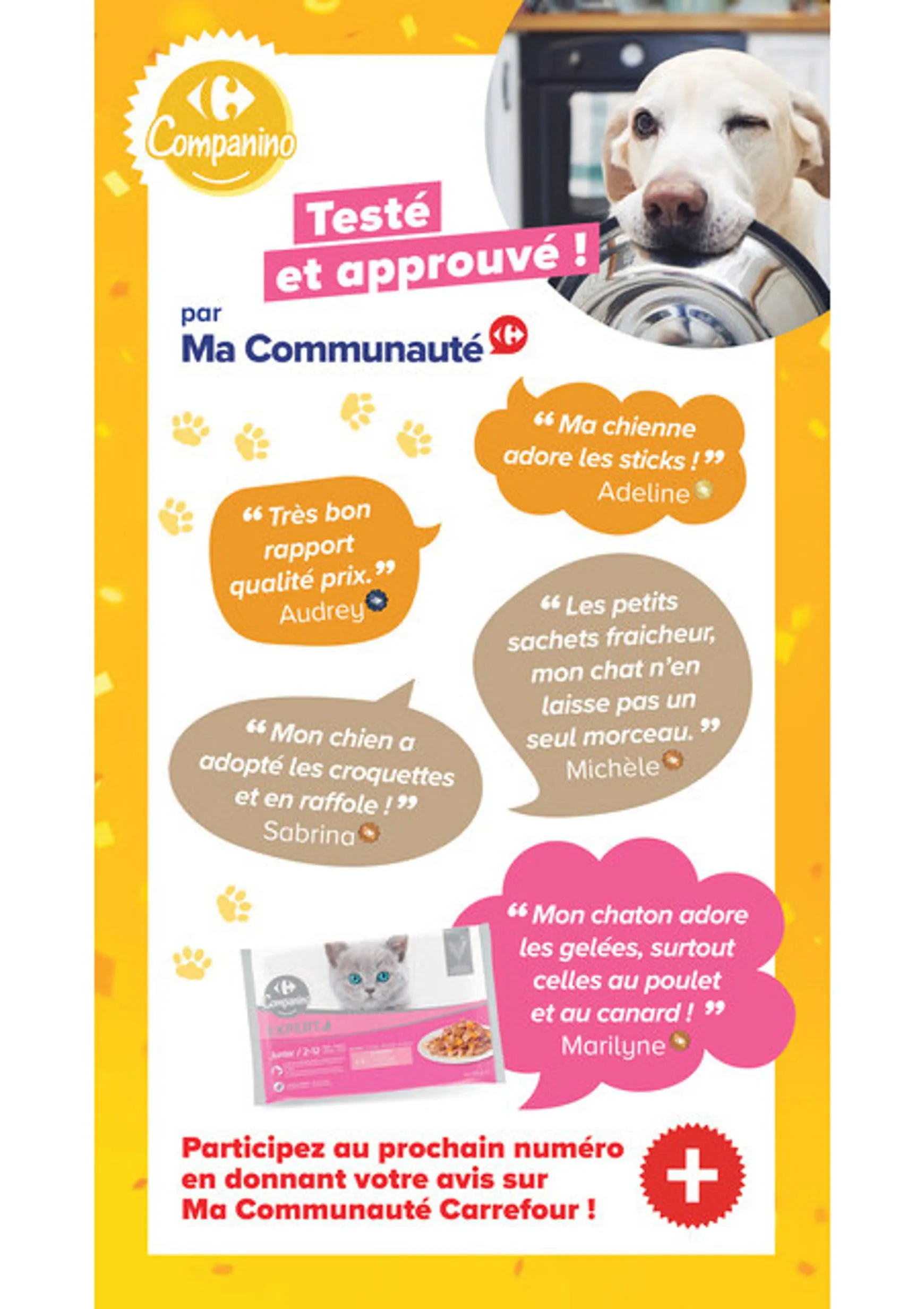 Current Carrefour Market - Découvrez la Marque Carrefour Companino leaflet valid from du mardi 04/08/2026 to du lundi 07/09/2026 du 4 août au 7 septembre 2026 - Catalogue page 7