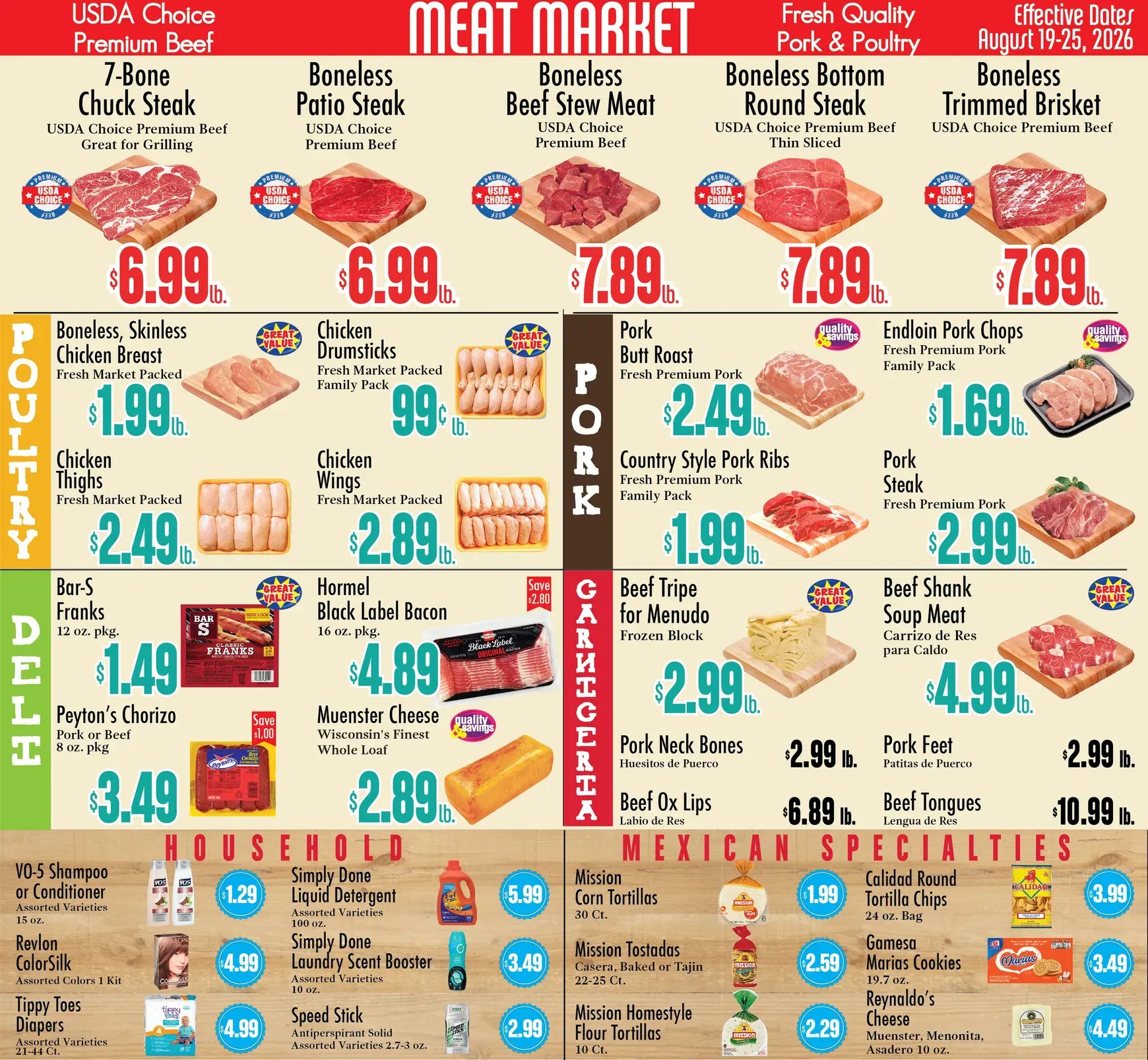 Weekly promotion Food City - Great Savings Start Here! spanning from August 19 to August 25 2026 - Page 2 for Catalogue 365