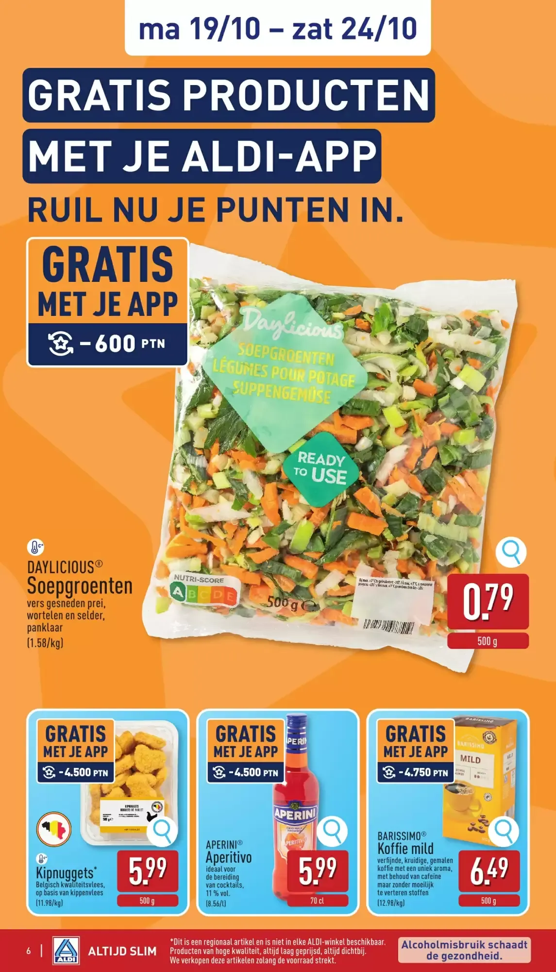ALDI Folder van ma 19/10 t.e.m. zat 24/10 van 19 oktober tot 24 oktober 2026 - folder pagina 6