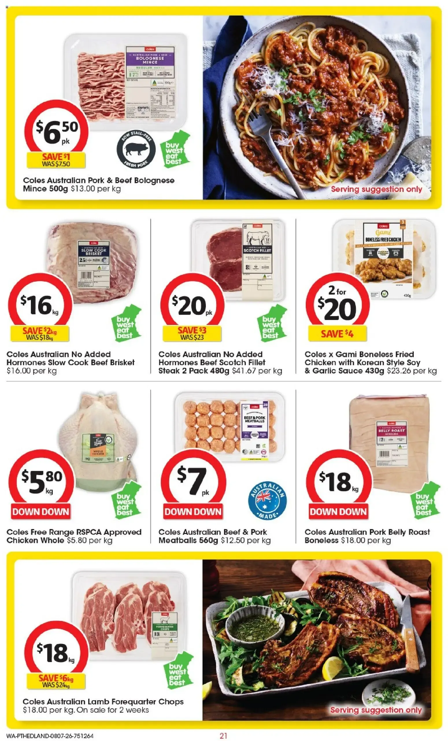 Coles catalogue valid from 08/07/2026 > Online Australia - Catalogue valid from 8 July to 14 July 2026 - page 21