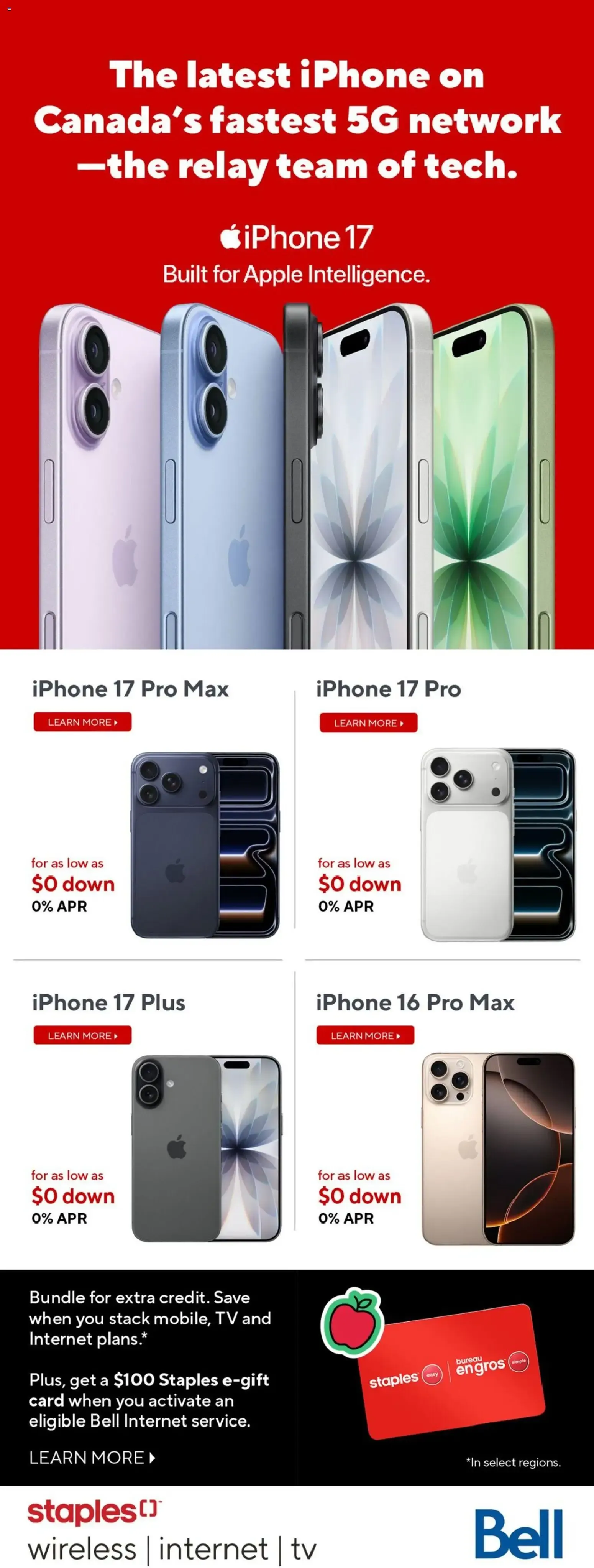 Staples.ca Shop Now from August 28 to September 3 2026 - flyer page 16
