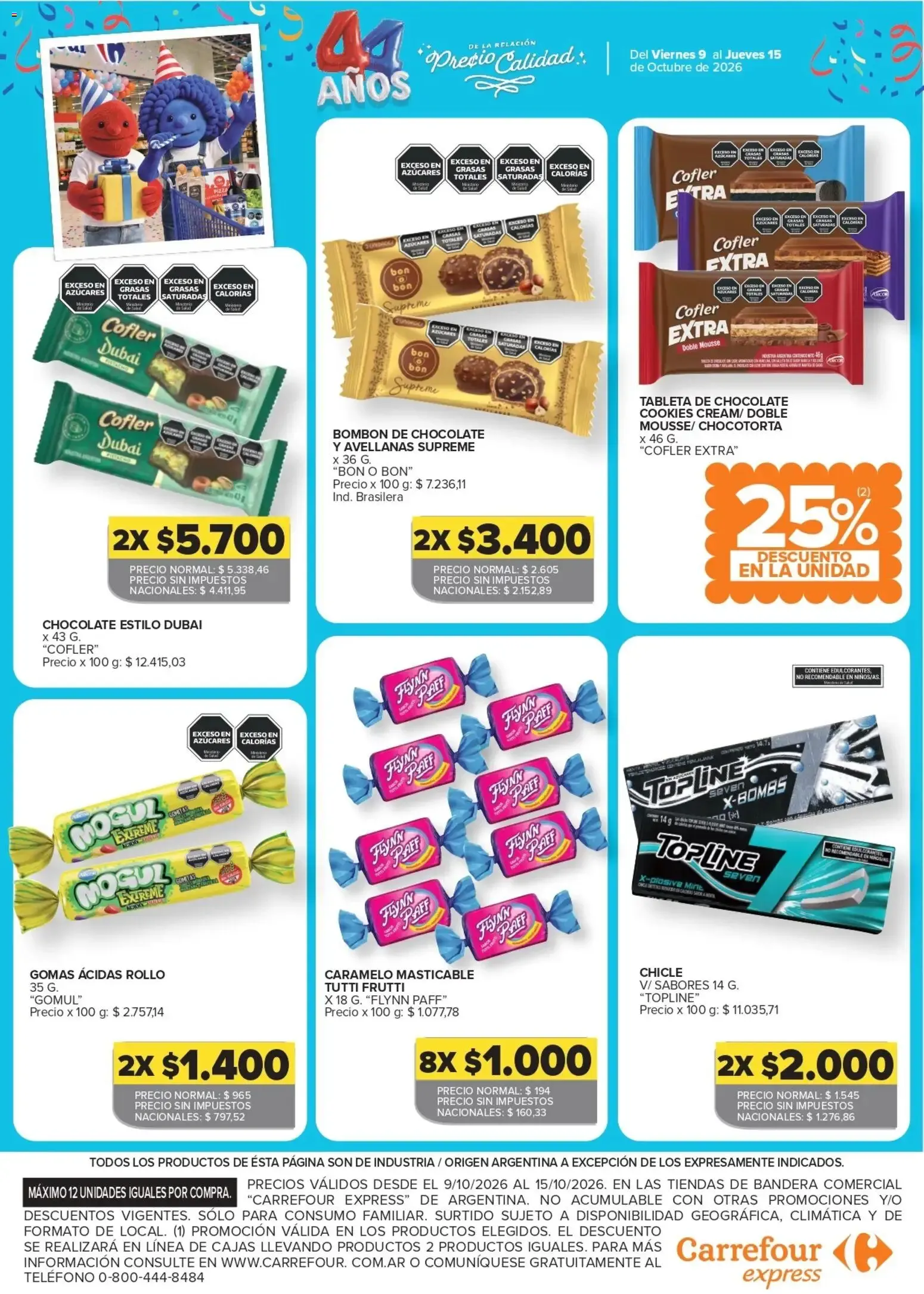Ofertas de Carrefour Express catálogo del 09/10/2026 - 15/10/2026 9 de octubre al 15 de octubre 2026 - Página 8 del catálogo