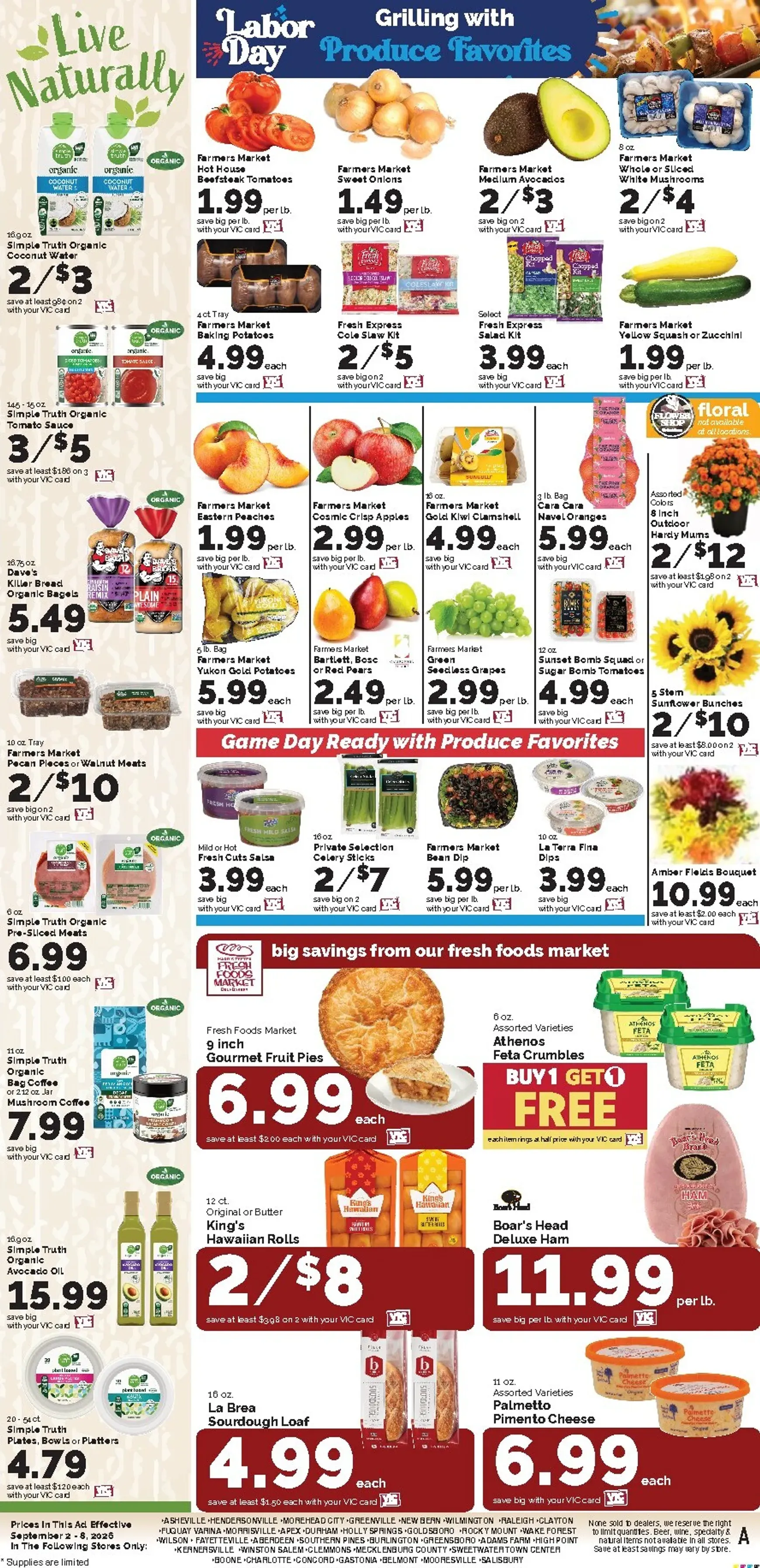 Weekly ad Current Harris Teeter leaflet valid from Wednesday 09/02/2026 to Tuesday 09/08/2026 from September 2 to September 8 2026 - Page 11