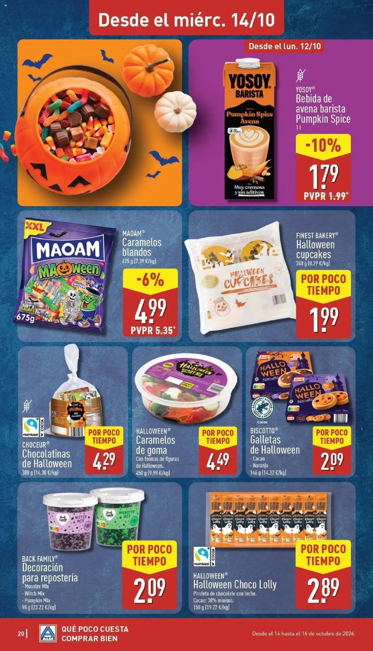 Catálogo de Aldi folleto Baleares del 12/10/2026 | Catálogo 12 de octubre al 18 de octubre 2026 - Página 20