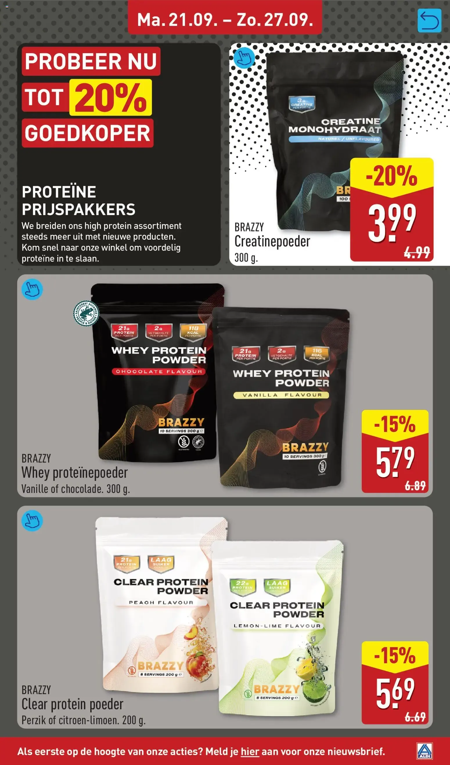 Aldi folder vanaf 21-09-2026 (volgende, deze week) van 21 september tot 27 september 2026 - Folder pagina 38