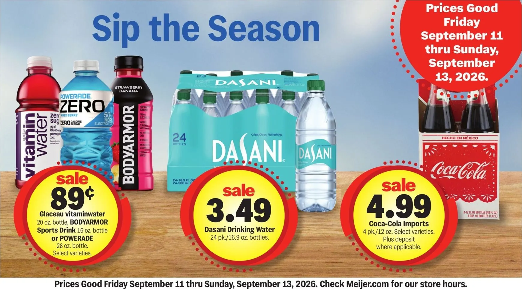 Weekly ad Current Meijer leaflet valid from Wednesday 09/09/2026 to Tuesday 09/15/2026 from September 9 to September 15 2026 - Page 4