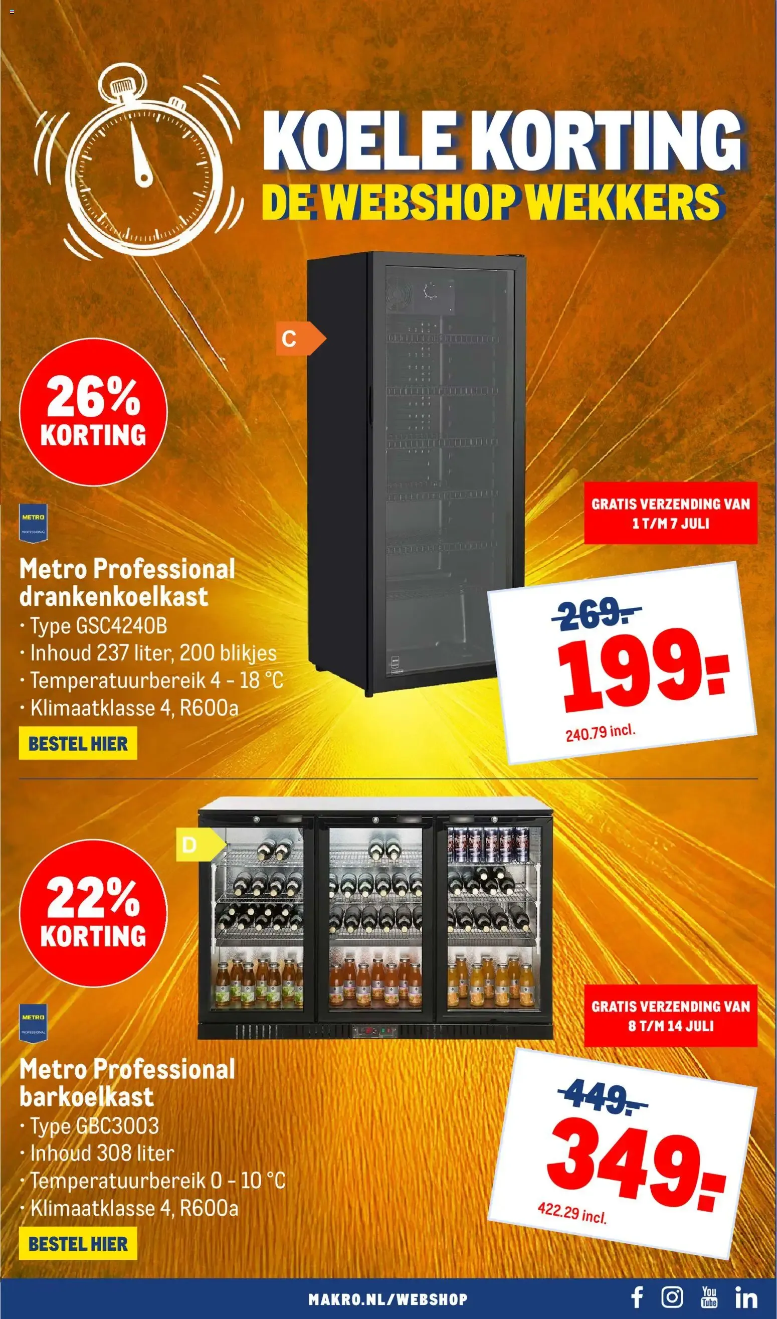 Makro Koele Korting en la webshop van 1 juli tot 31 juli 2026 - Folder pagina 6