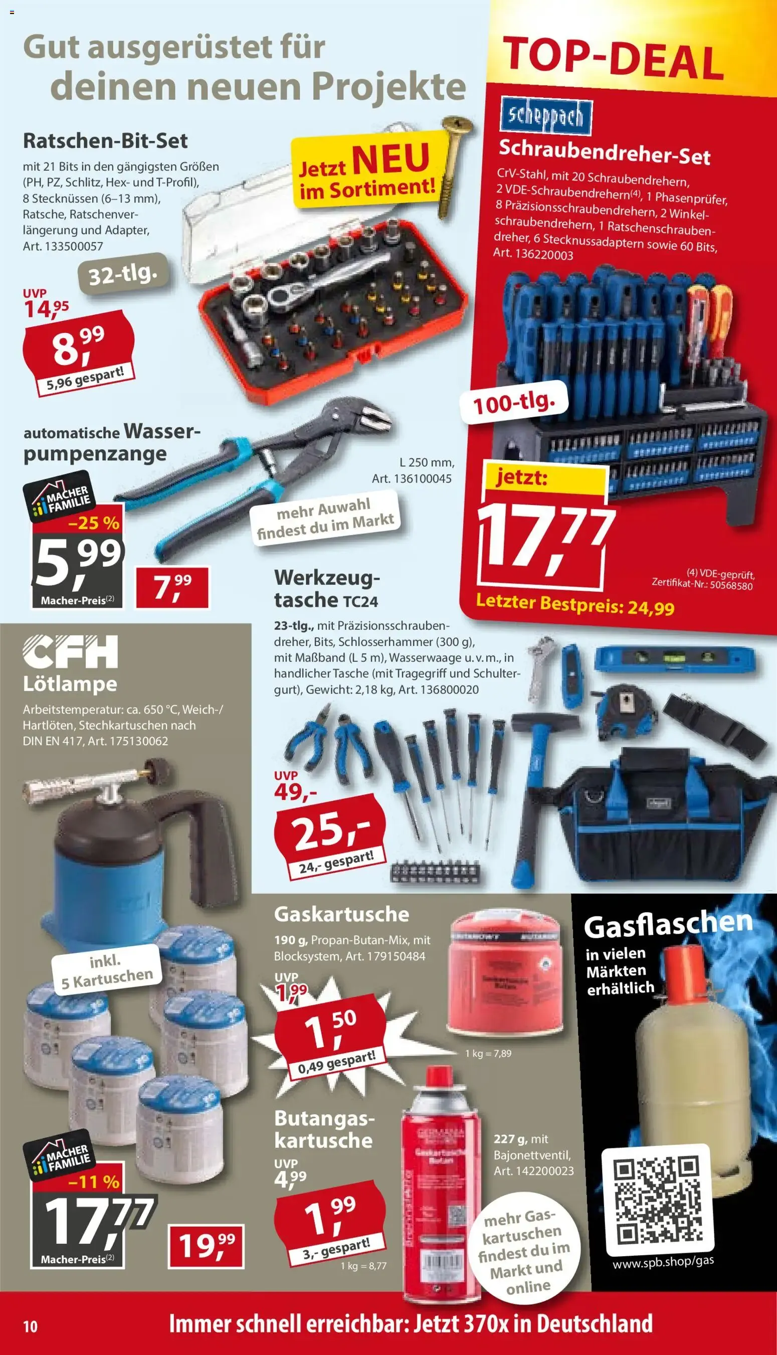 Sonderpreis Baumarkt Prospekt (ab 29.08.2026) zum Blättern von 29. August bis 4. September 2026 - Prospekt seite 10