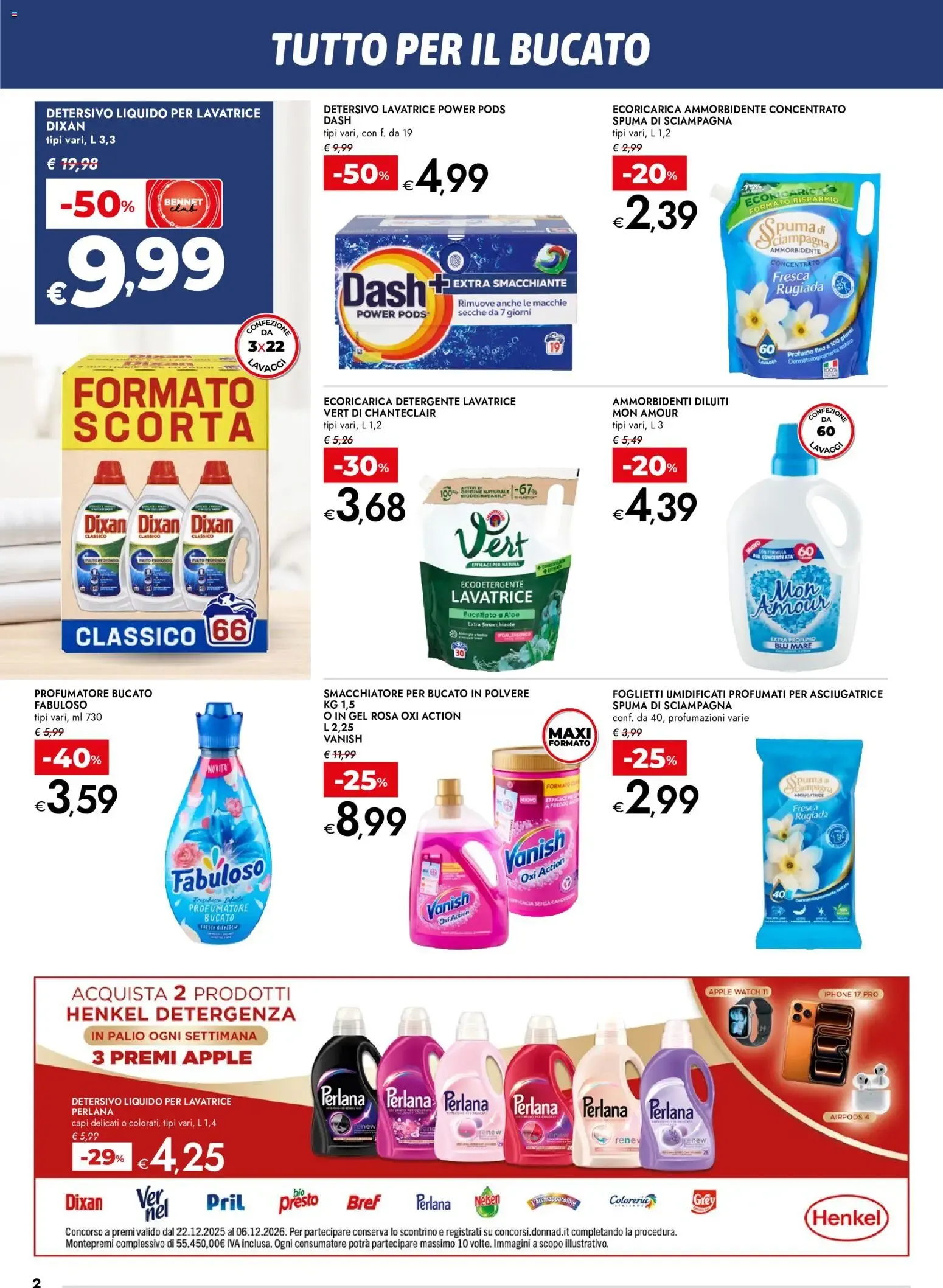 Nuovo bennet volantino Il Bello Del Pulito dal 20/08/2026 > offerte anteprima 🛍️ da 20 agosto a 2 settembre di 2026 - Pagina del volantino 2