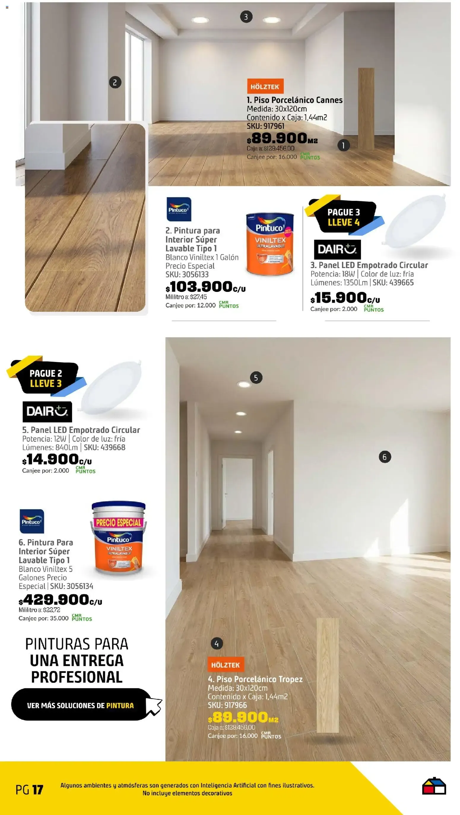 Catalogo de Homecenter catálogo La transformación es imparable desde el 08/09/2026 > Revistas Octubre 8 de septiembre al 23 de octubre 2026 - Pag 17