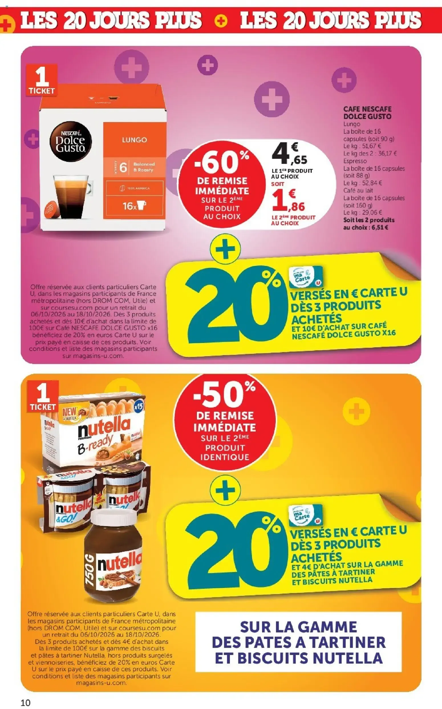 U Express catalogue à partir du 06/10/2026 - promo en ligne du 6 octobre au 18 octobre 2026 - Catalogue page 10