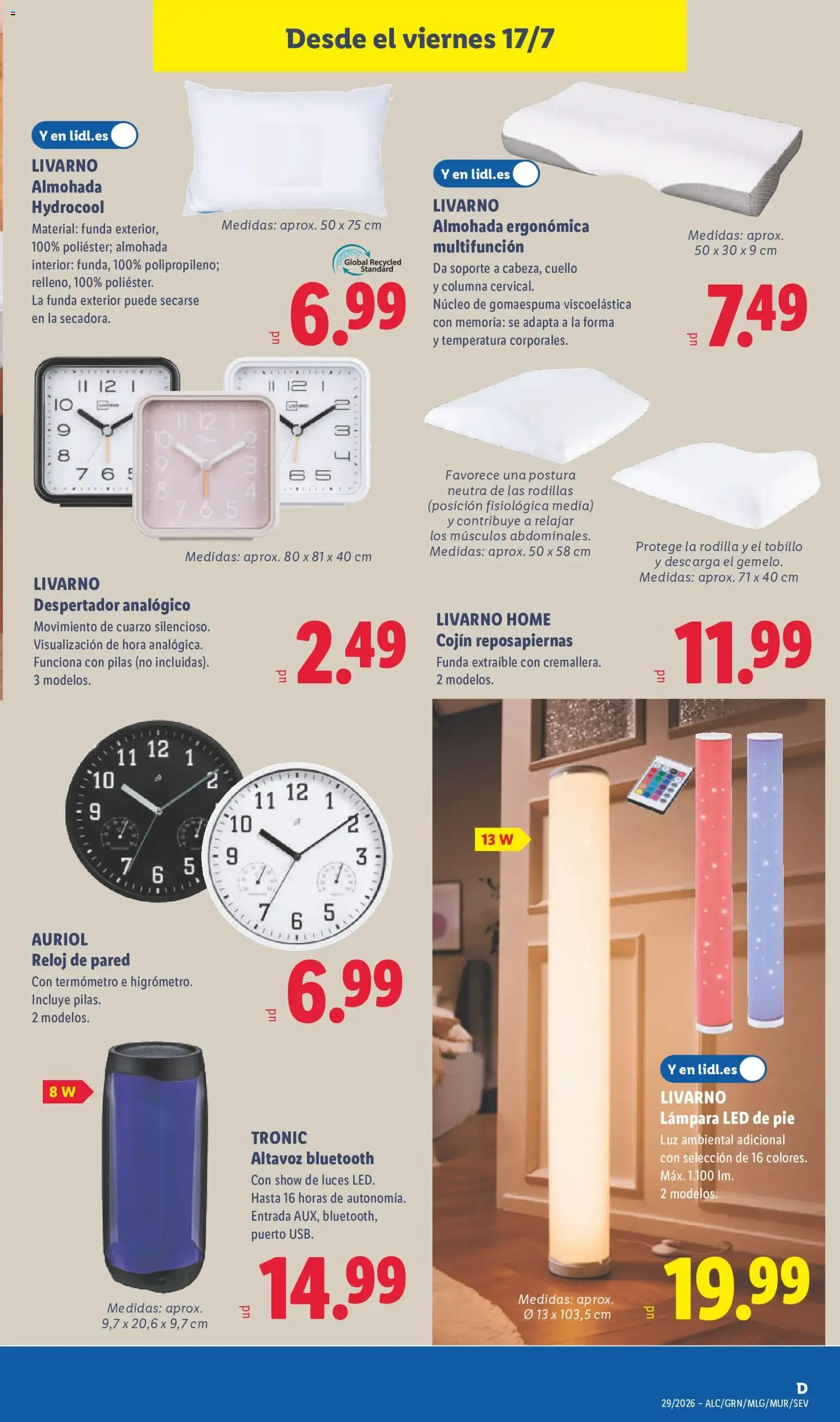 Catálogo de Lidl folleto de bazar del 13/07/2026 | Ofertas 13 de julio al 19 de julio 2026 - Página 25