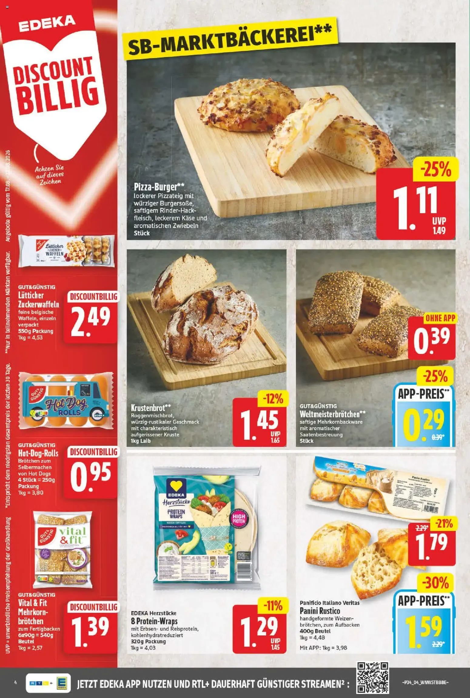 NP Discount Prospekt (ab 17.08.2026) zum Blättern von 17. August bis 22. August 2026 - Prospekt seite 4