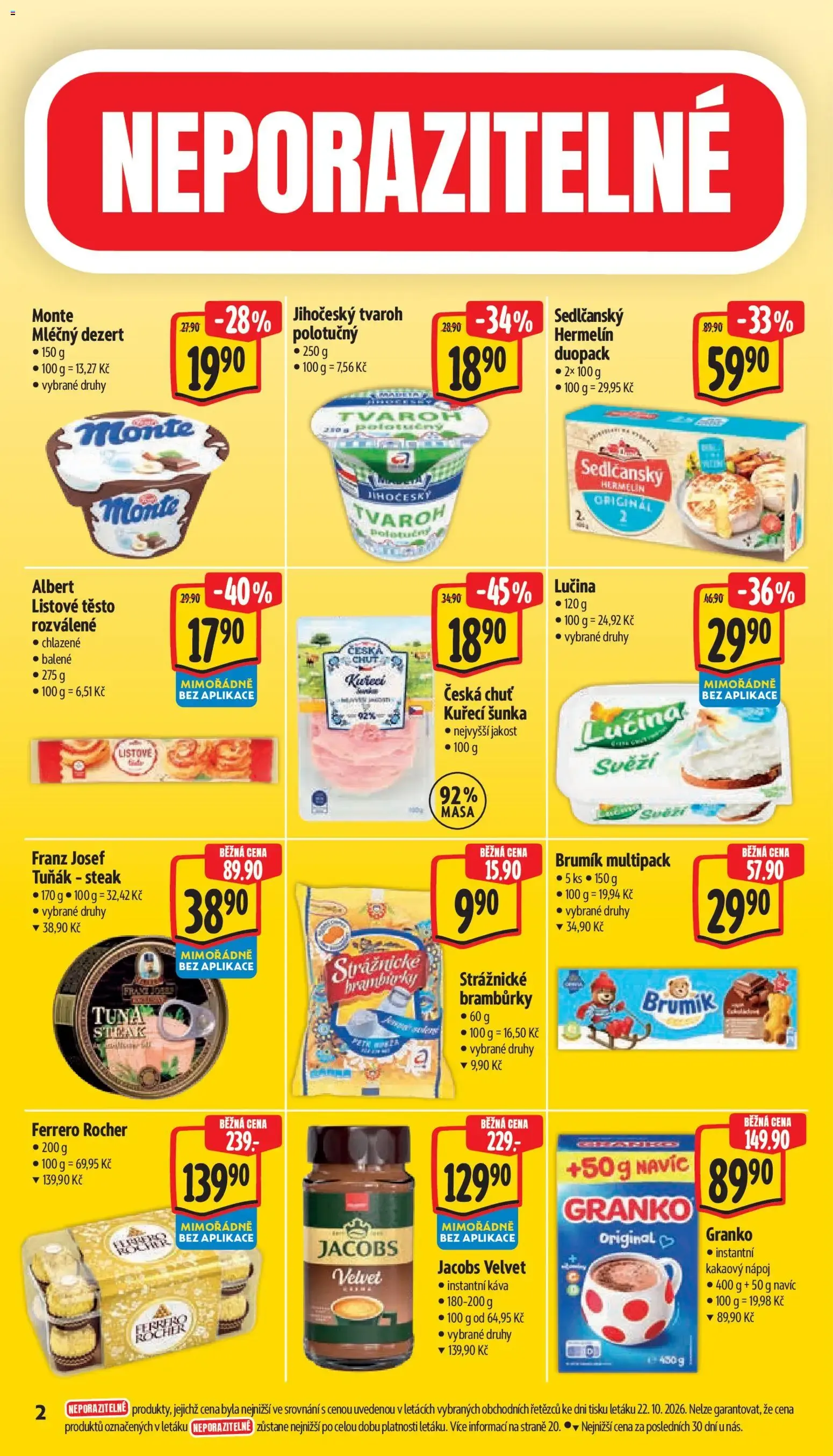 Albert leták - Supermarket od 28.10.2026 - Akční leták - 29. října 3. listopadu 2026 - Page 6
