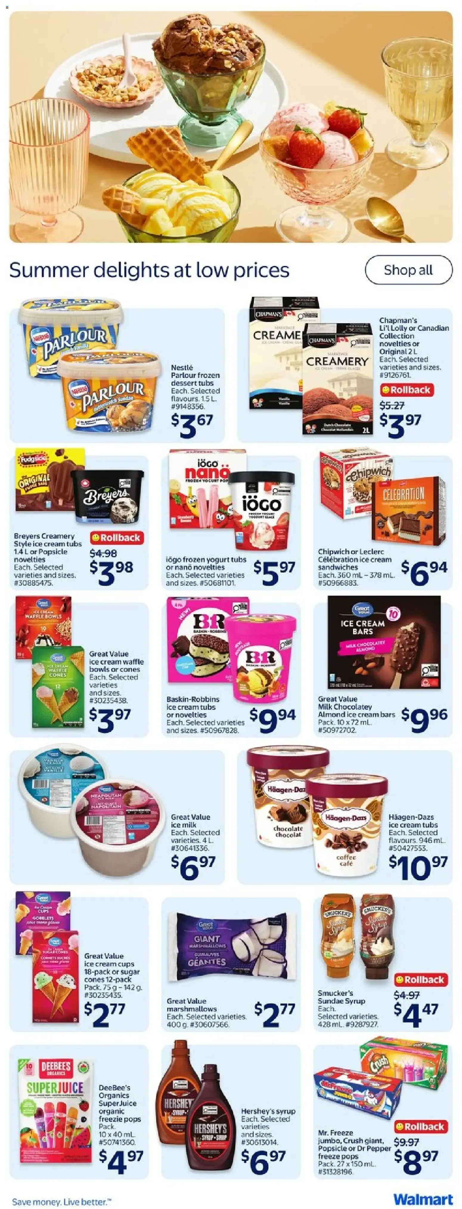 Walmart weekly flyer from Jun 18, 2026 > weekly specials & deals from June 18 to June 24 2026 - flyer page 10