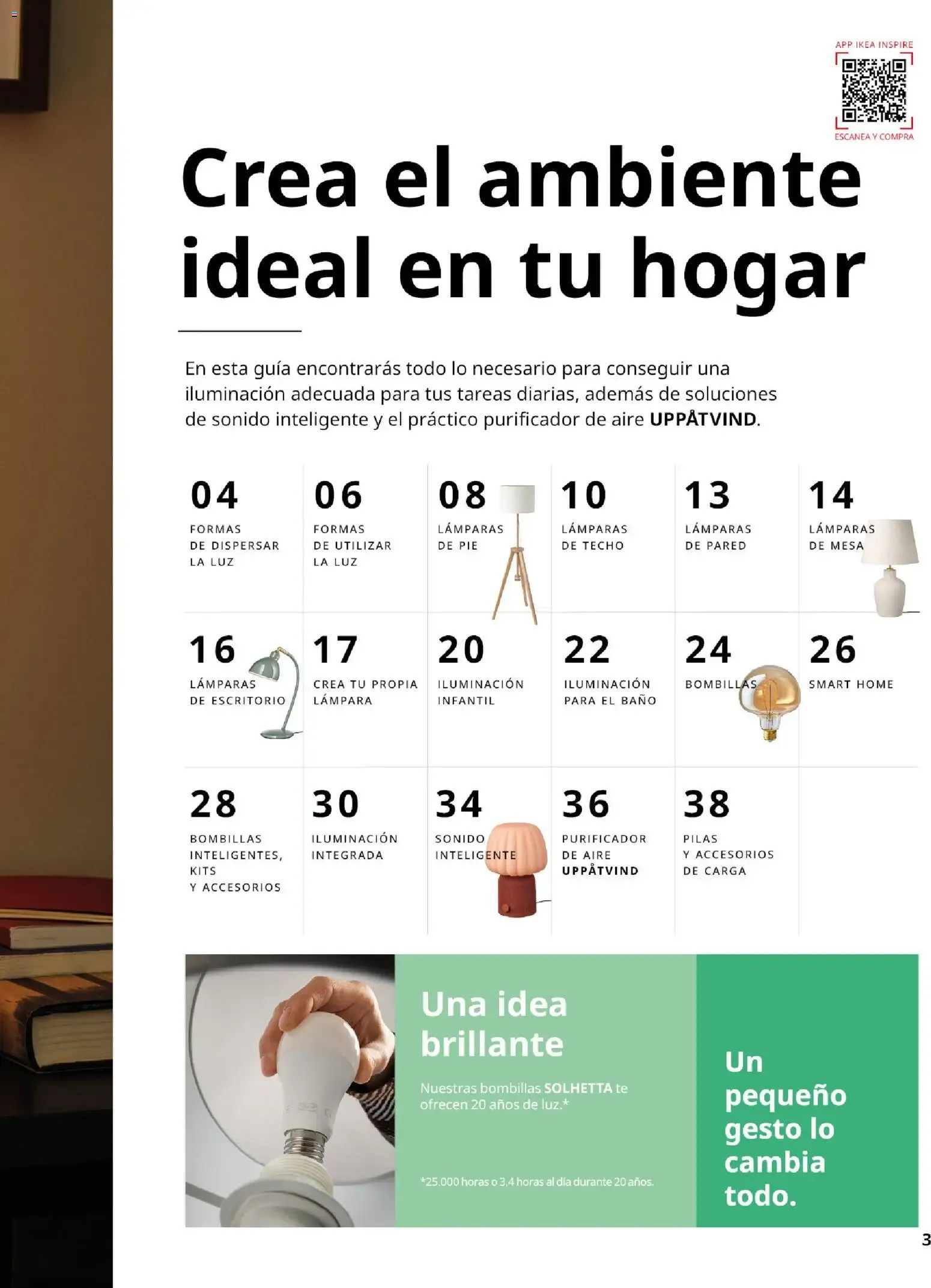 Catálogo de IKEA - Guía de Compra Iluminación y Sonido para tu Hogar 29 de septiembre al 31 de enero 2027 - Página 3