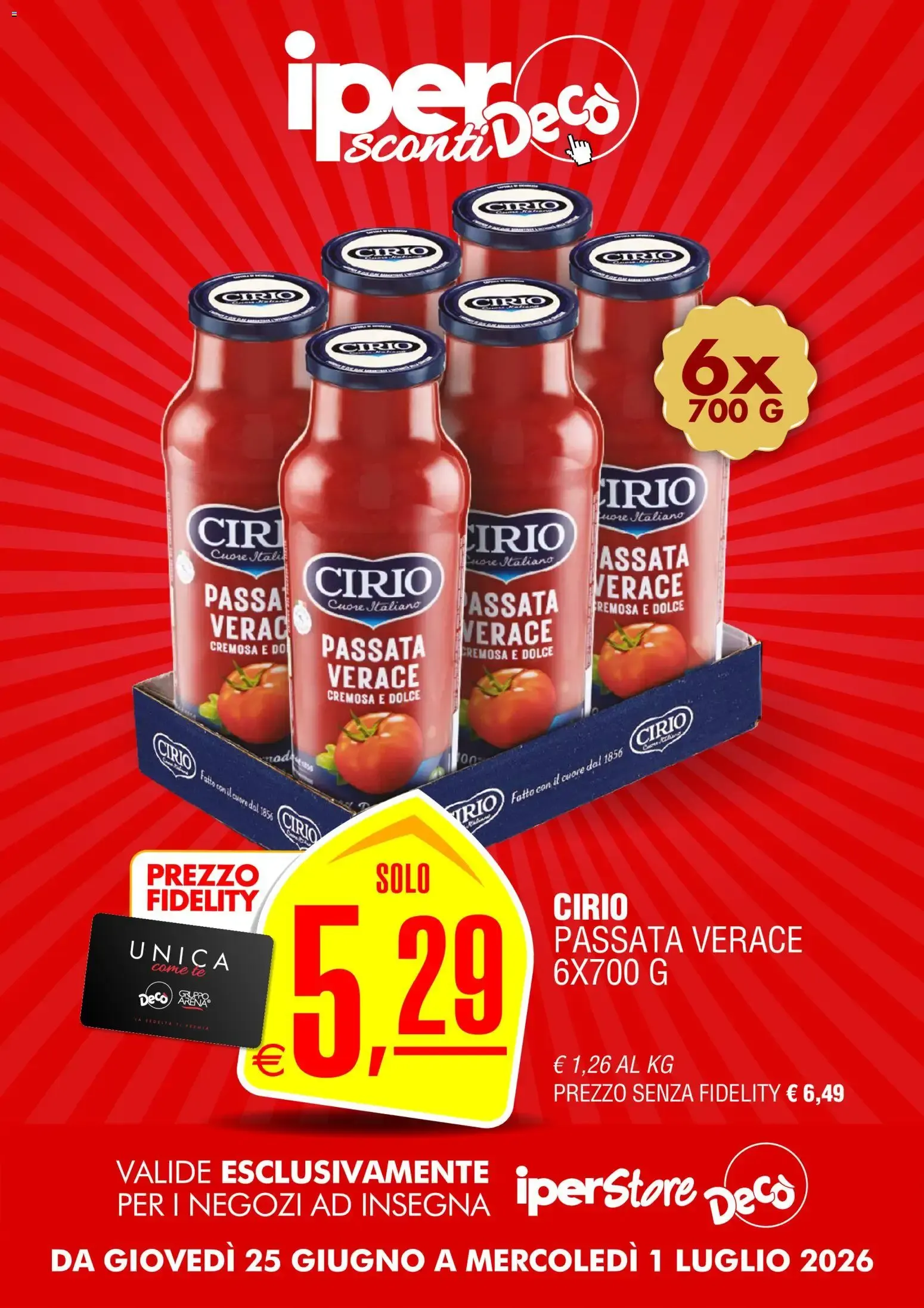 Nuovo Decò volantino iperStore dal 25/06/2026 > offerte anteprima 🛍️ da 25 giugno a 1 luglio di 2026 - Pagina del volantino 6