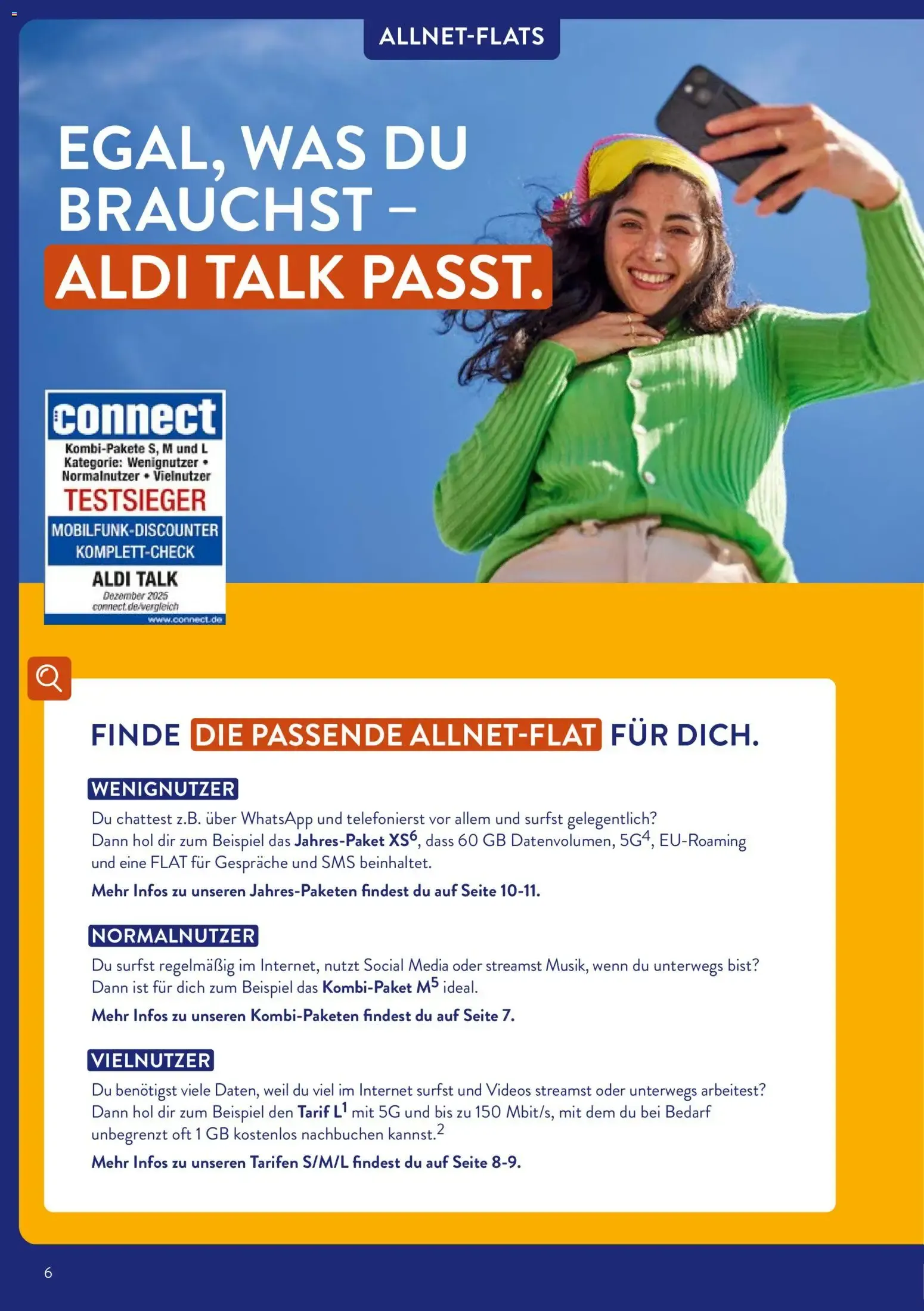 Aldi Süd Talk (ab 09.12.2025) zum Blättern von 1. Dezember bis 30. September 2026 - Prospekt seite 6
