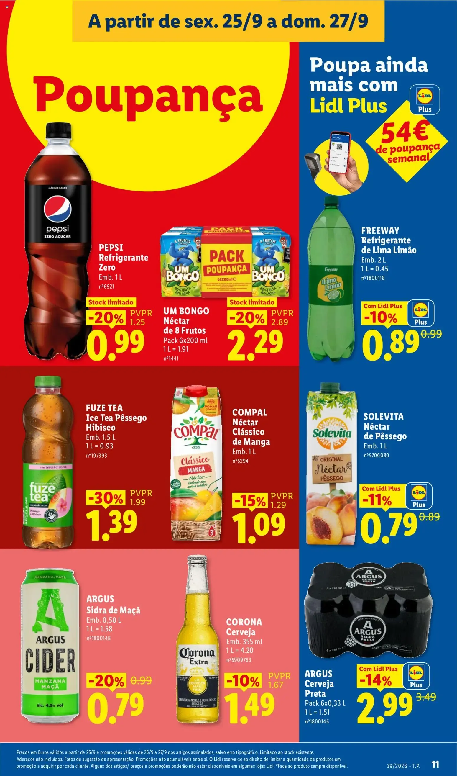 Folheto Lidl Promoções Fim de Semana » de 25/09/2026 - 27/09/2026 de 25 de setembro até 27 de setembro 2026 - Pagina 11