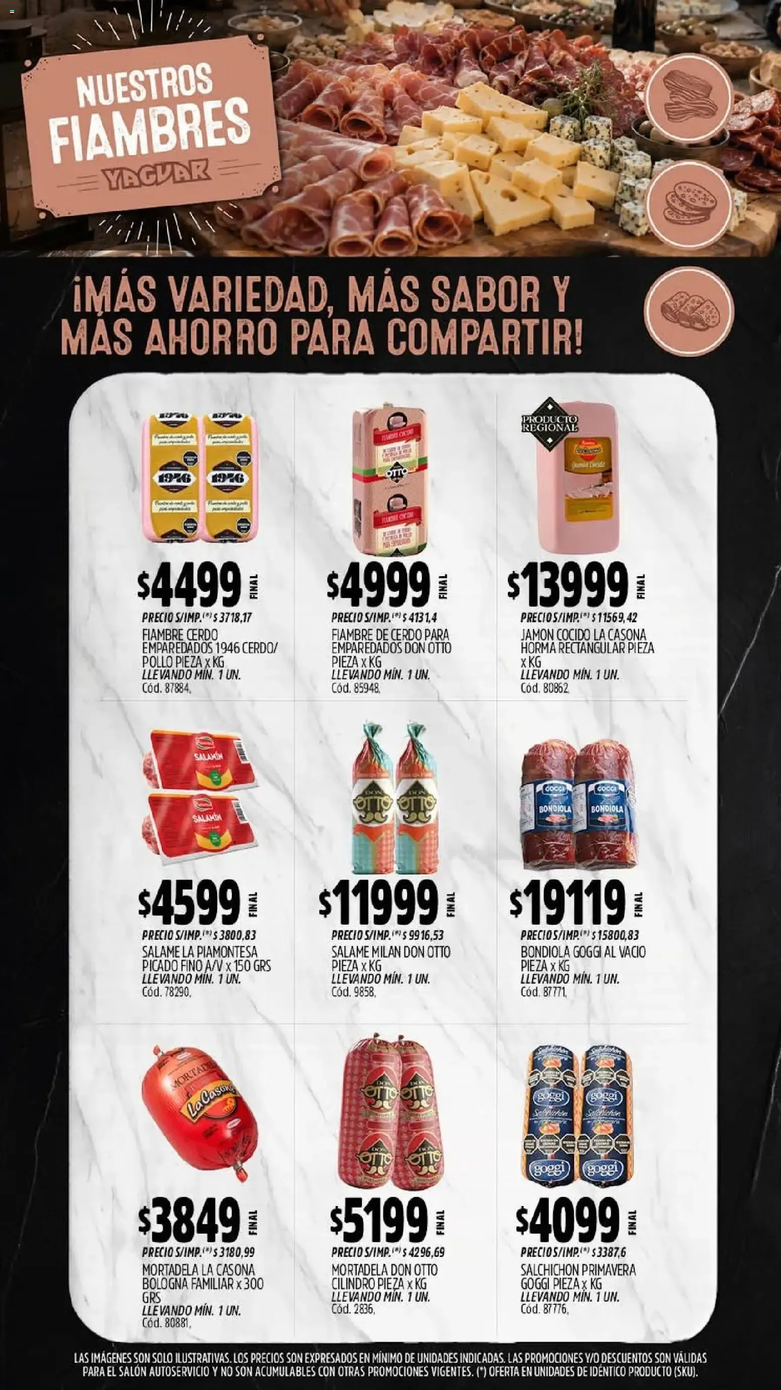 Ofertas de Mayorista Yaguar - El Cumple del Año 38 26 de octubre al 31 de octubre 2026 - Página 7 del catálogo
