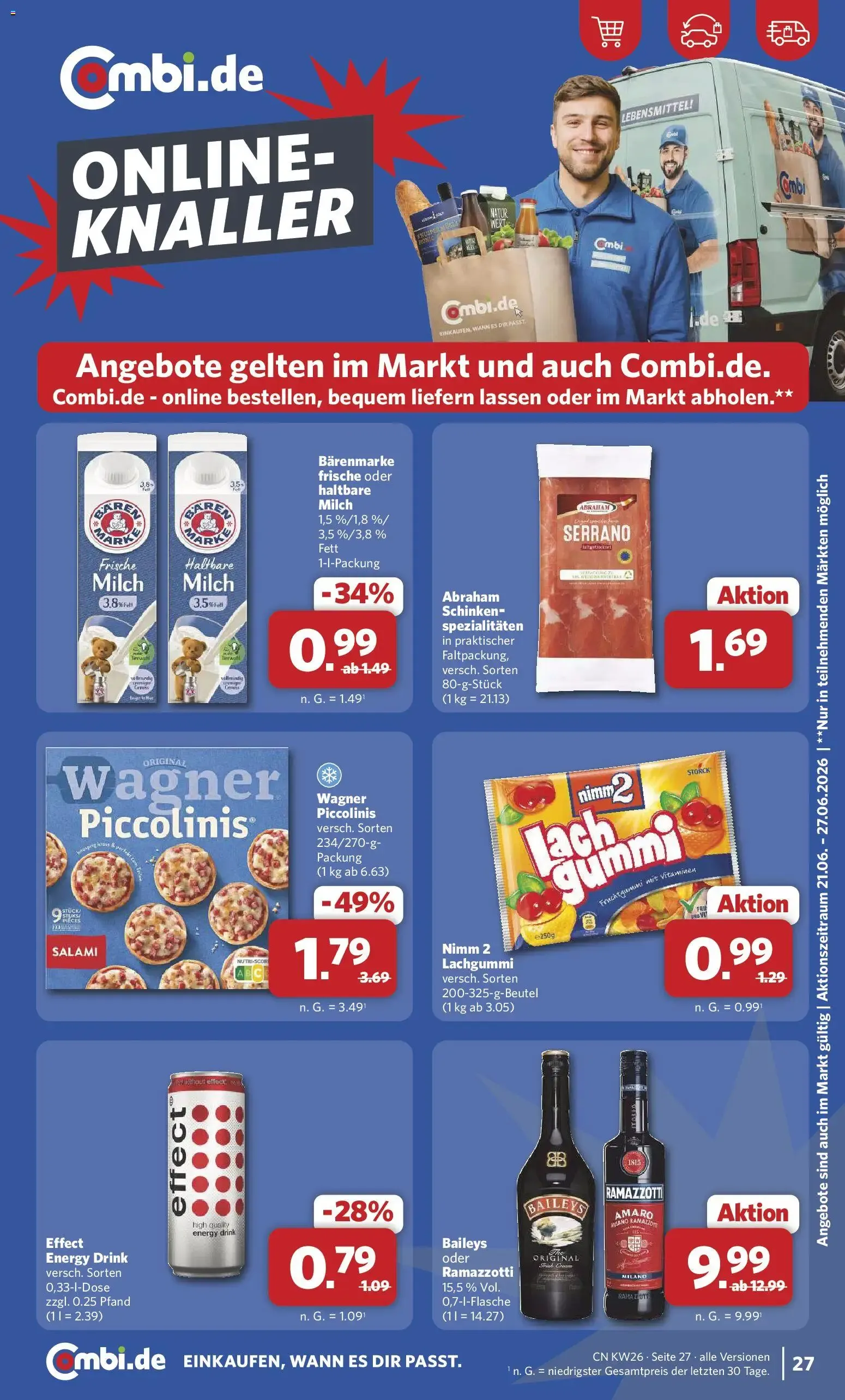 Combi Prospekt (ab 22.06.2026) zum Blättern von 22. Juni bis 27. Juni 2026 - Prospekt seite 32