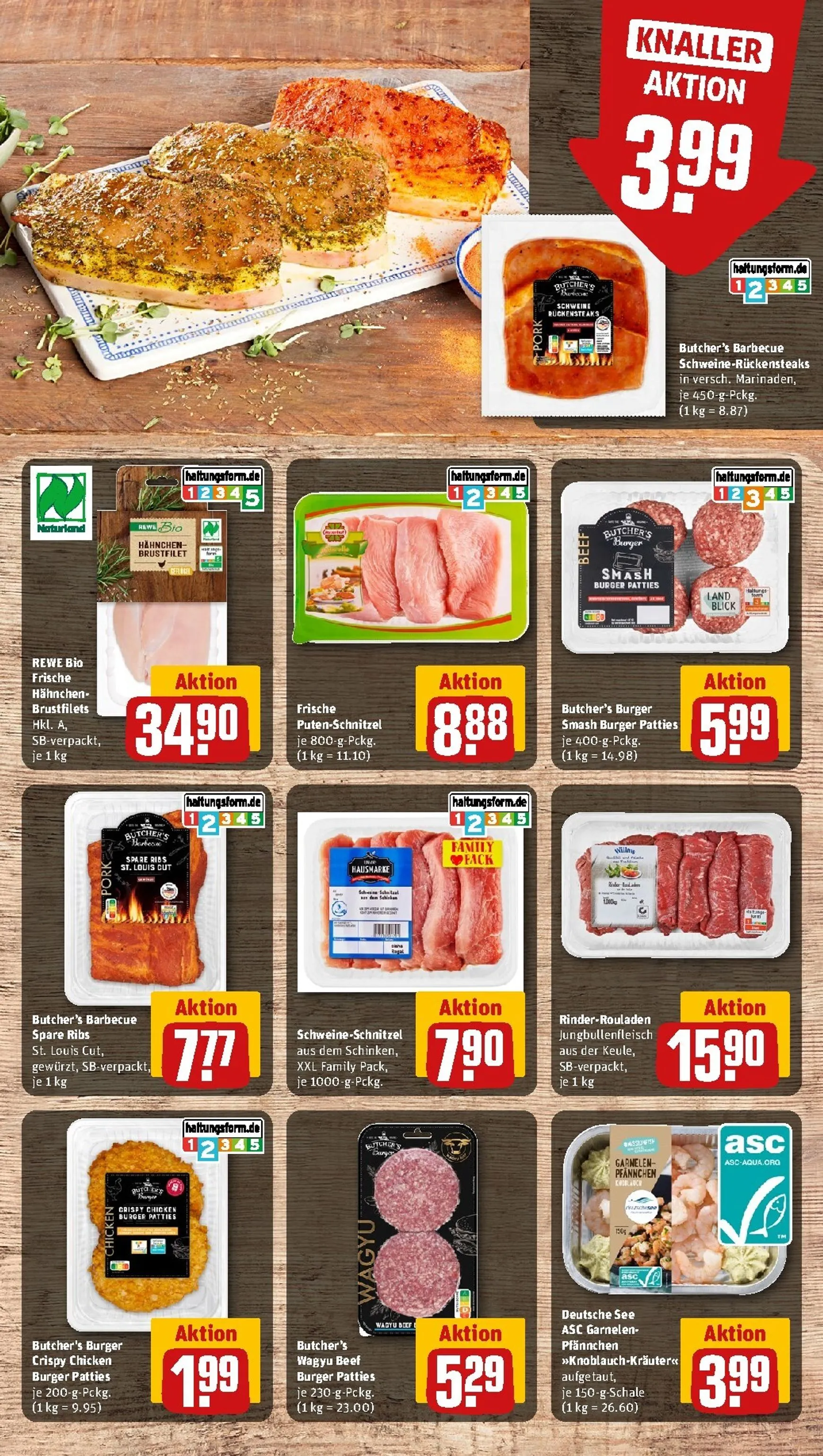 REWE Arina Fester Dein Markt: Mehr Grillen. Mehr sparen. von 3. August bis 9. August 2026 - Prospekt seite 8