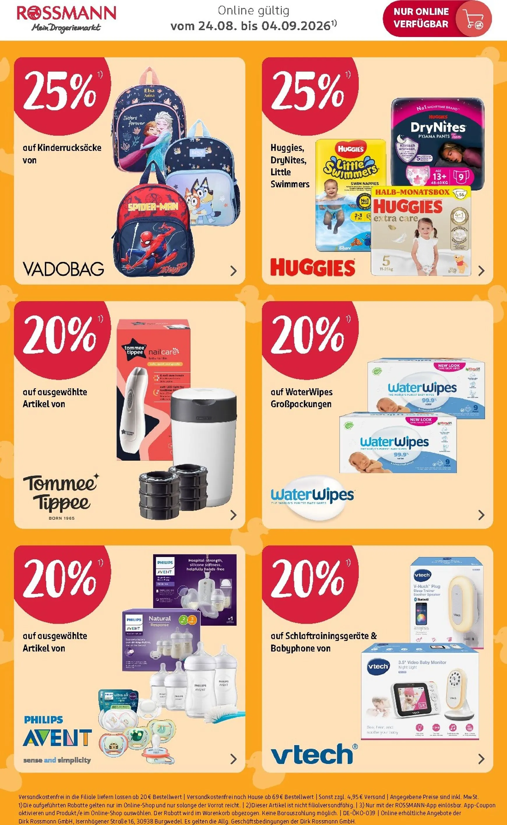 ROSSMANN - Online Angebote Prospekt – von Montag 24.08.2026 bis Freitag 04.09.2026 von 24. August bis 4. September 2026 - Prospekt seite 5