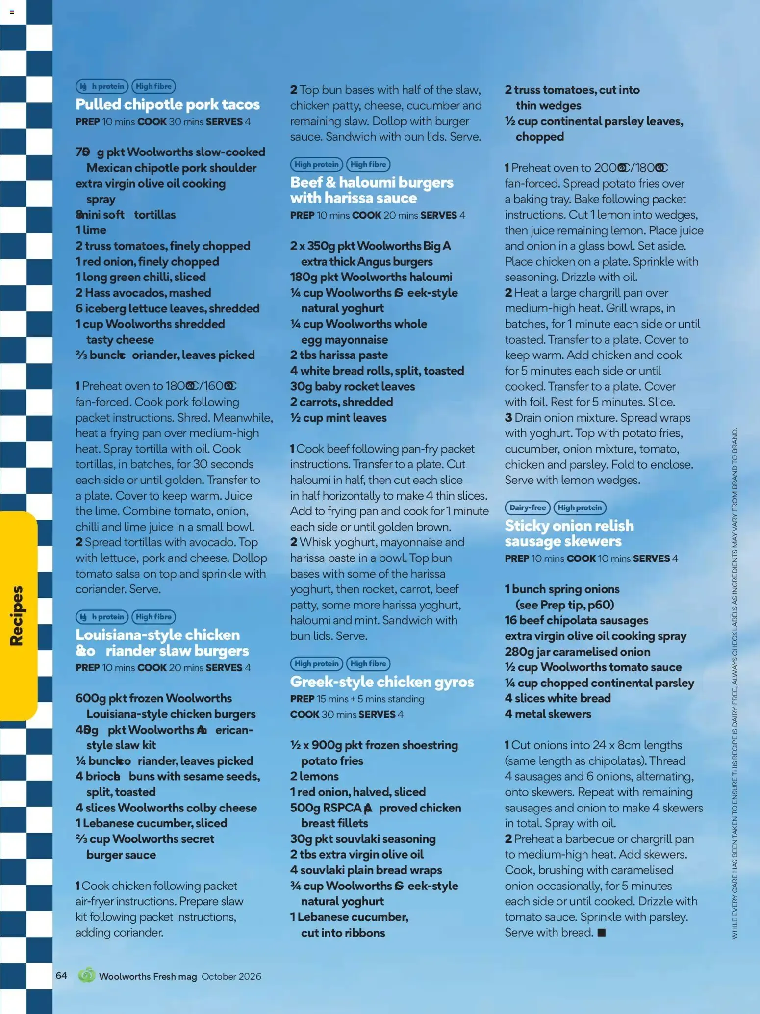 Fresh (Woolworths) - Catalogue valid from 1 October to 30 October 2026 - page 63