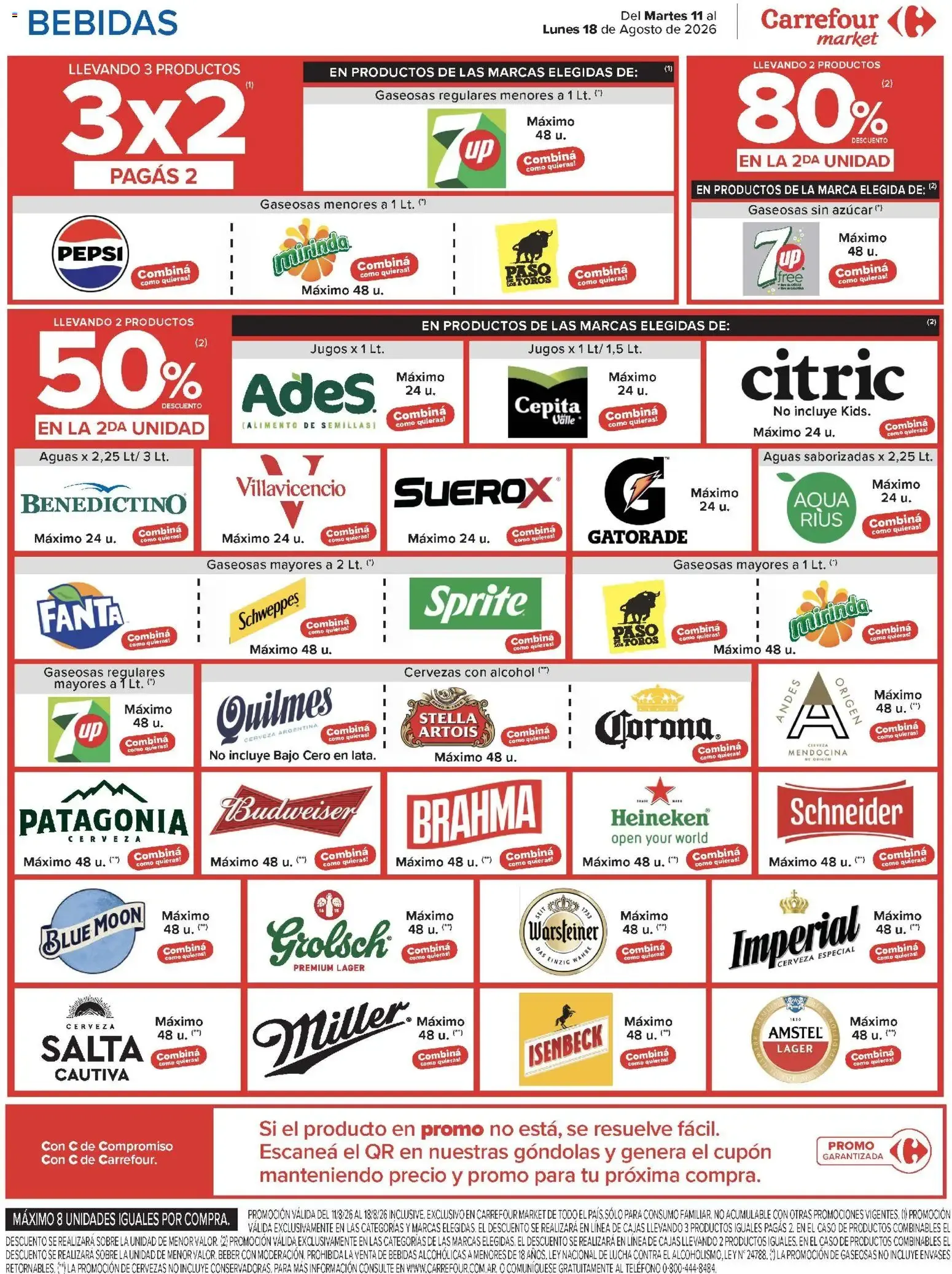 Ofertas de Carrefour ofertas || del 11/08/2026 - 18/08/2026 || Promociones 11 de agosto al 18 de agosto 2026 - Página 47 del catálogo