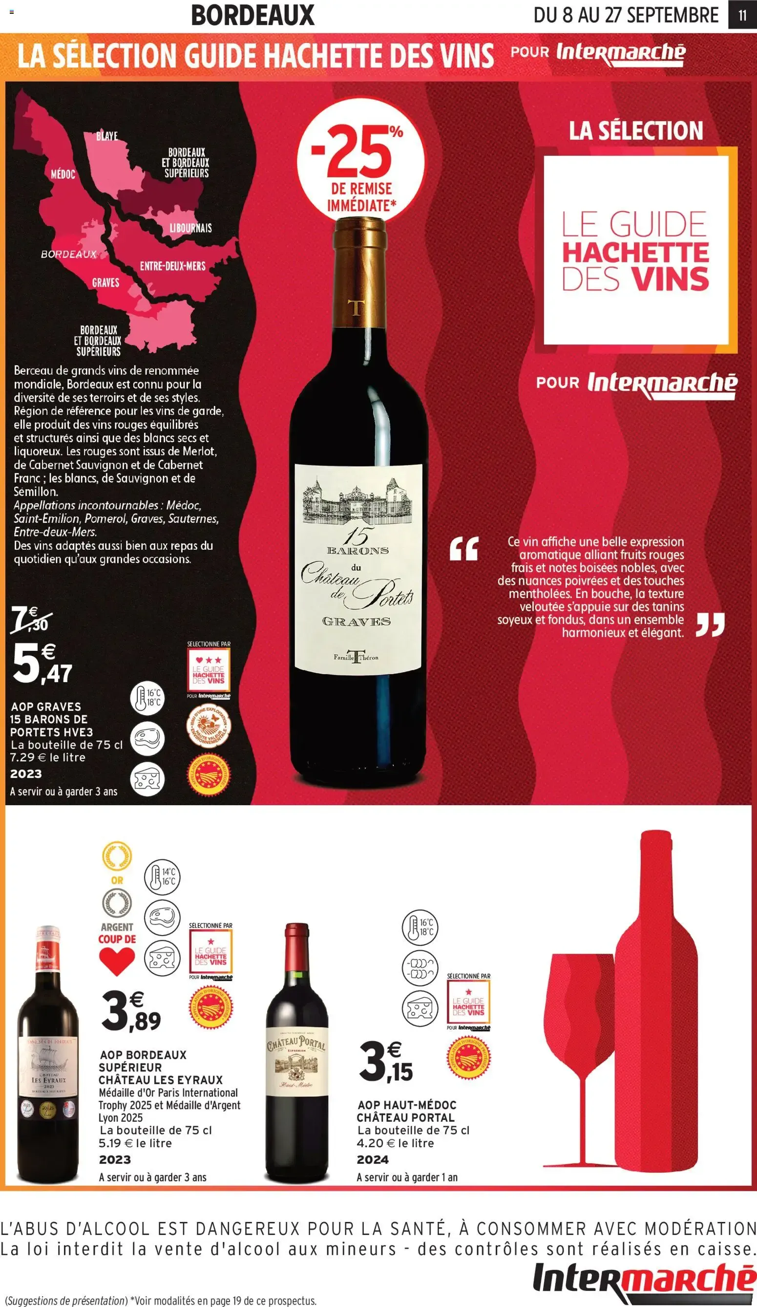 Intermarché - Foire aux vins à partir du 08/09/2026 - promo en ligne du 8 septembre au 27 septembre 2026 - Catalogue page 11
