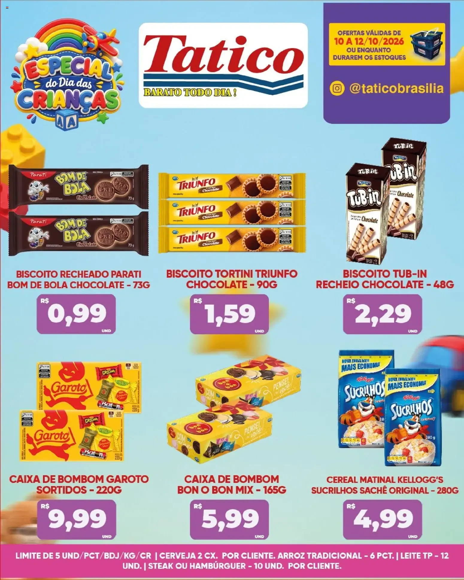 Encarte de Tatico - Especial Dia das Crianças 10 de outubro até 12 de outubro 2026 - Pagina 7