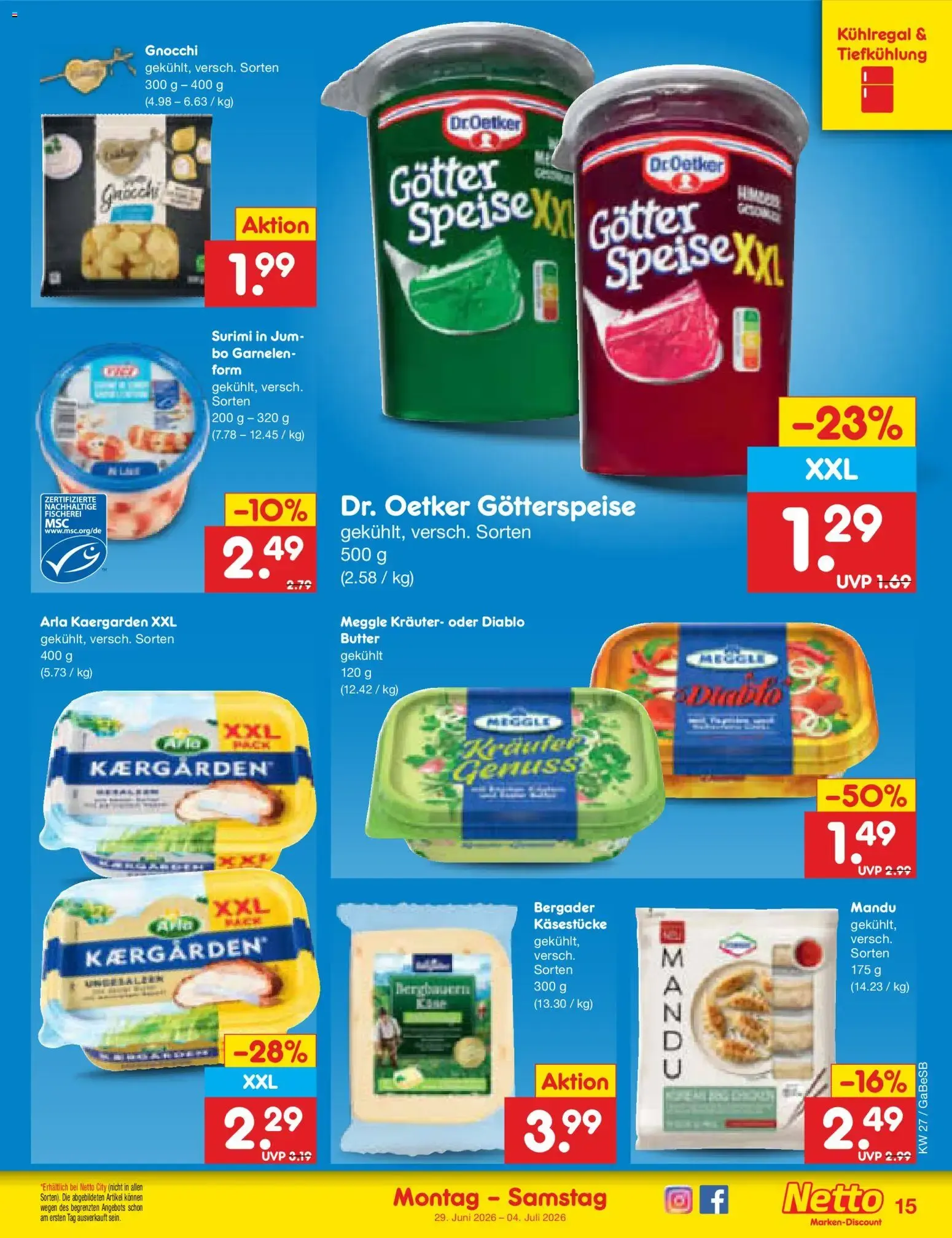 Netto Marken-Discount Prospekt (ab 29.06.2026) » Angebote von 29. Juni bis 4. Juli 2026 - Prospekt seite 21