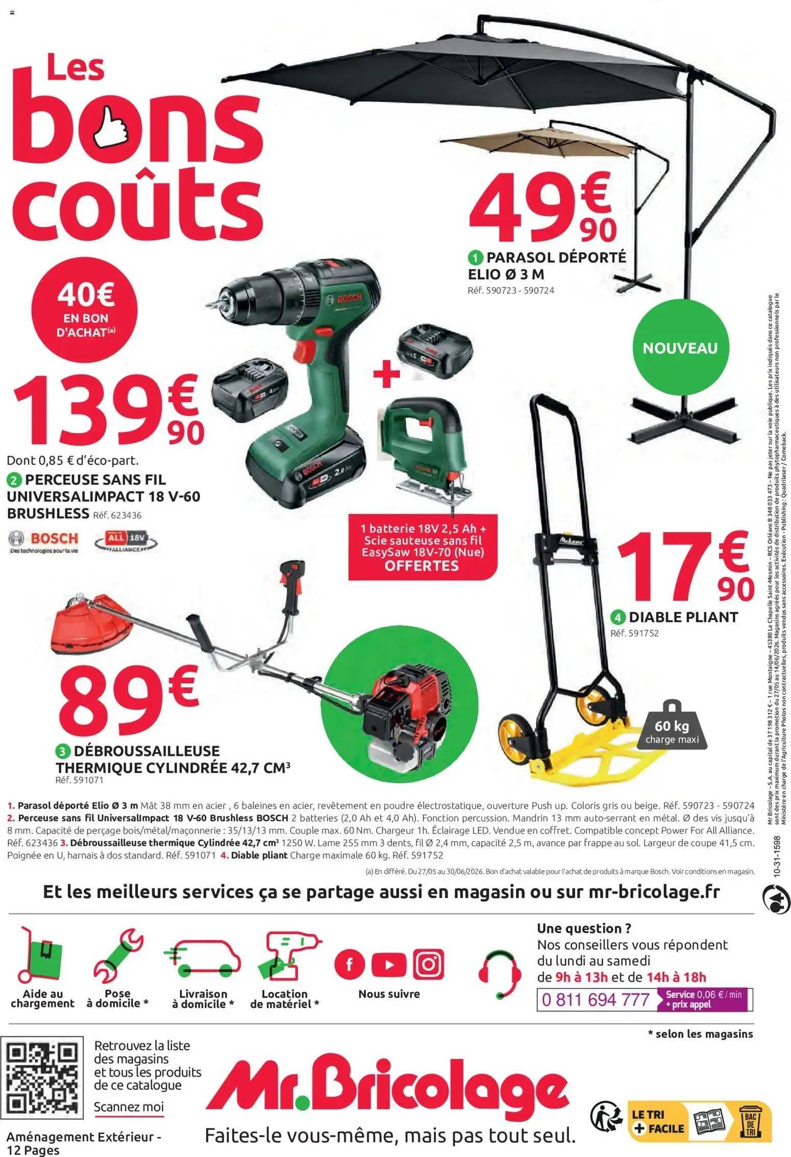 OPÉRATION AMÉNAGEMENT EXTÉRIEUR du 27 mai au 14 juin 2026 - Catalogue page 12