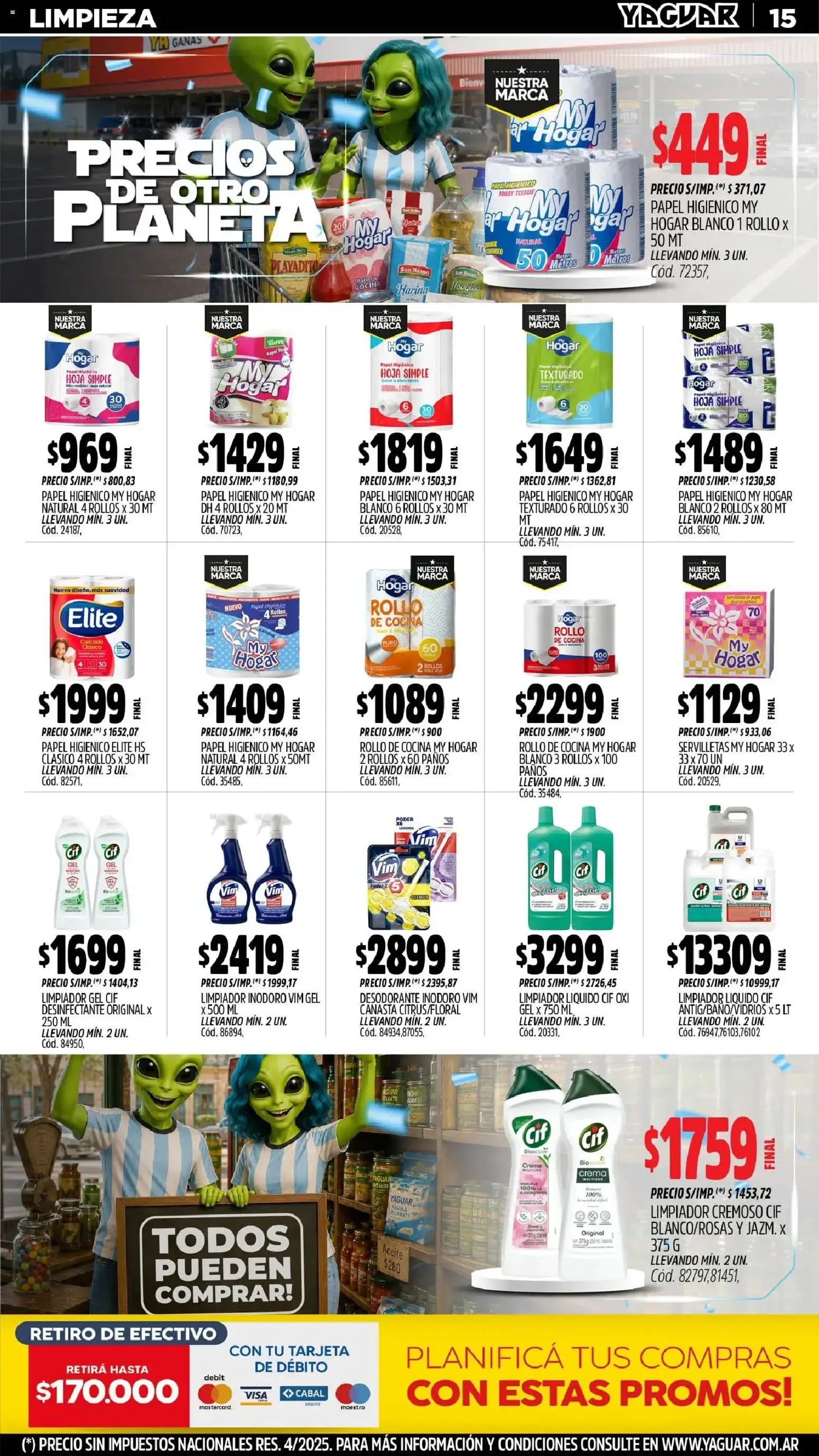 Ofertas de Yaguar catálogo del 06/07/2026 - 12/07/2026 6 de julio al 12 de julio 2026 - Página 16 del catálogo