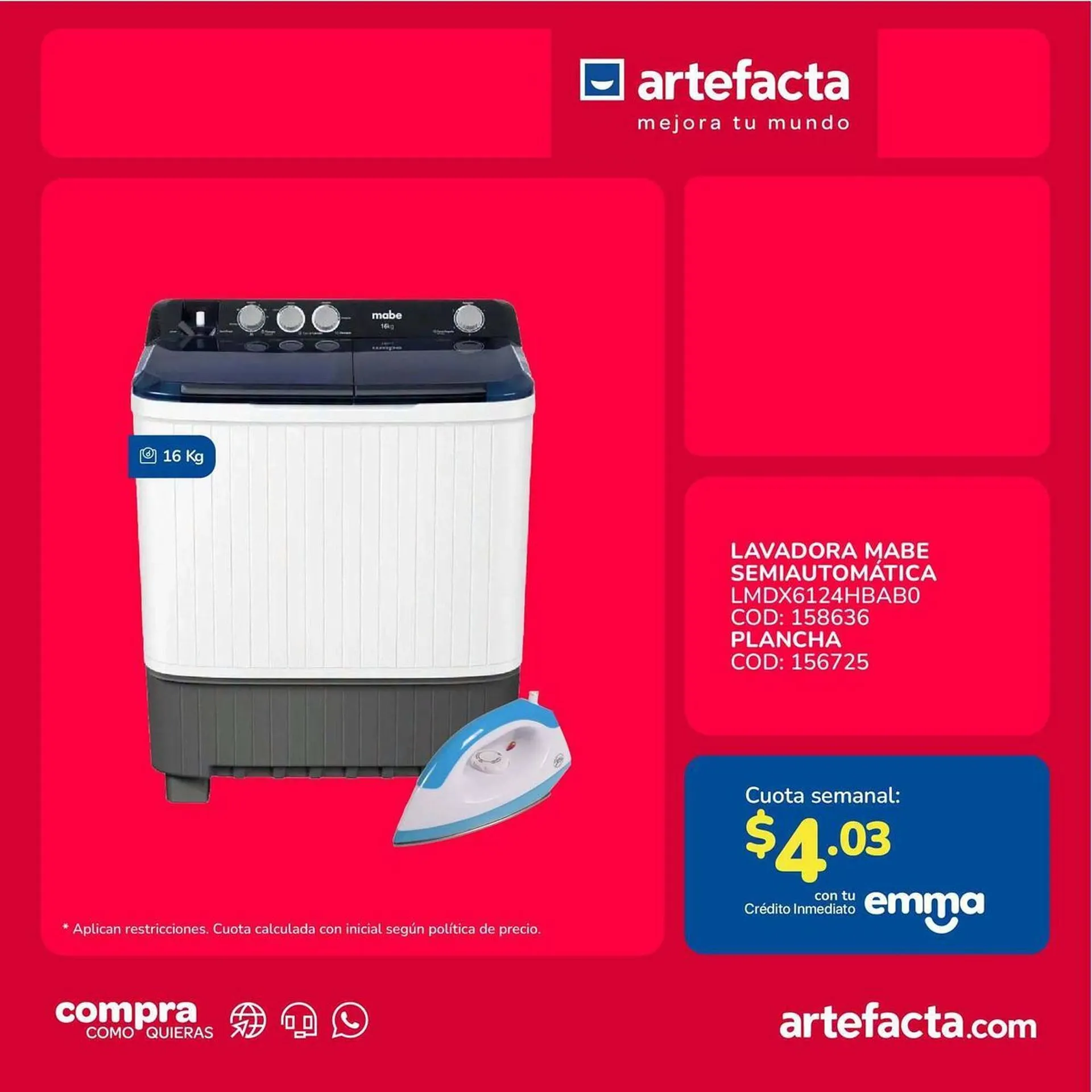 Catalogo de Catálogo Artefacta 6 de septiembre al 21 de septiembre 2026 - Pag 10